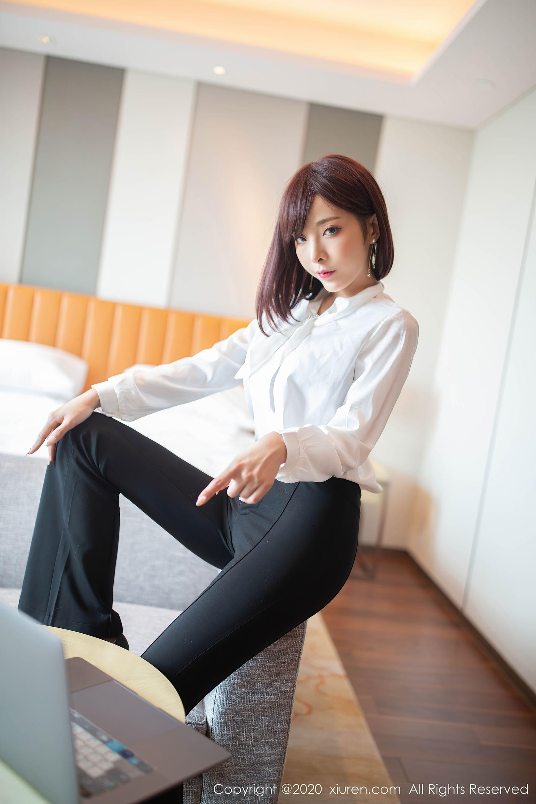 图片[4]-秀人 No.2534 陈小喵-COS写真在线网