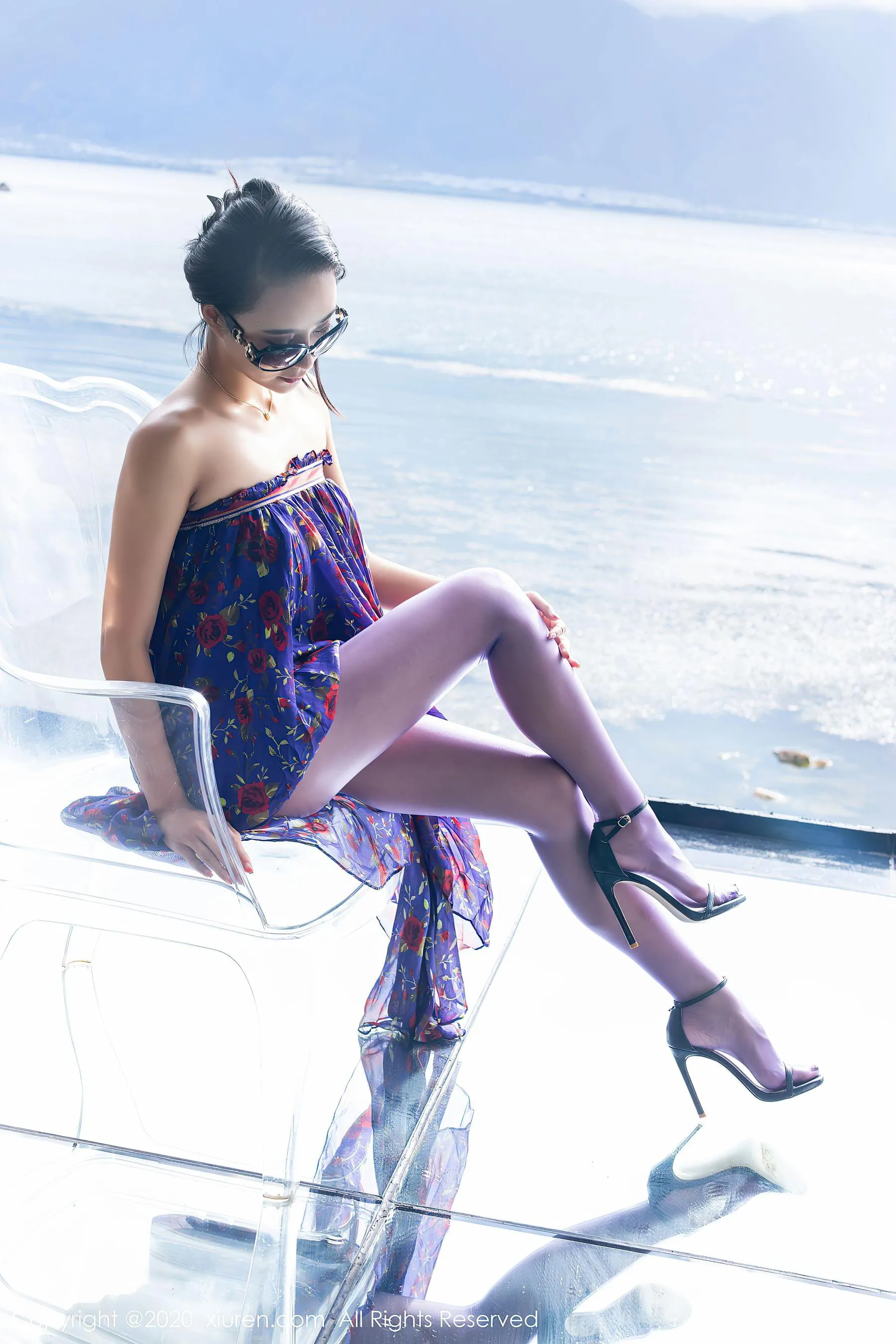 图片[5]-秀人 No.2544 蓝夏Akasha-COS写真在线网