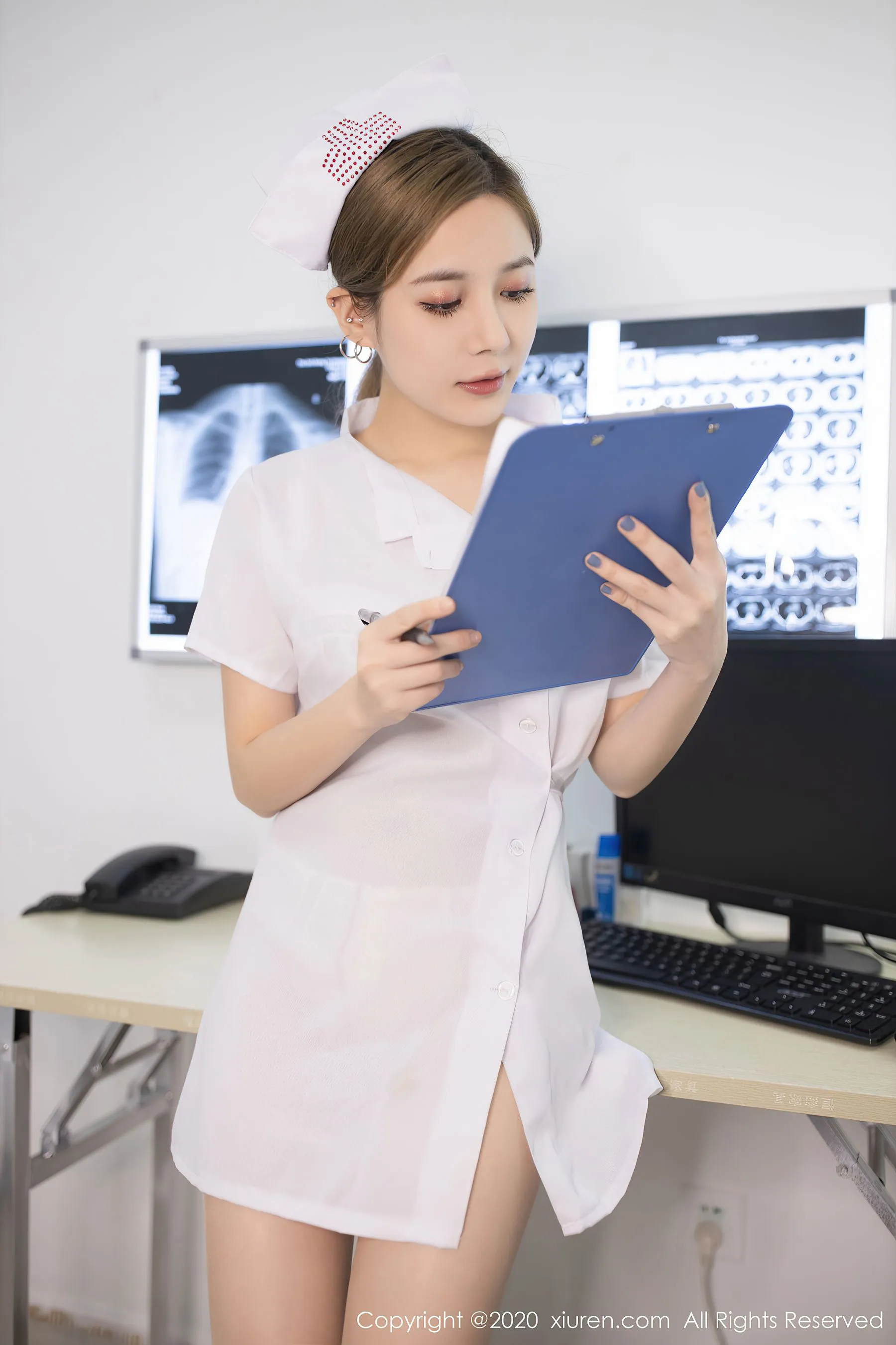 图片[4]-秀人 No.2743 鱼子酱Fish-COS写真在线网