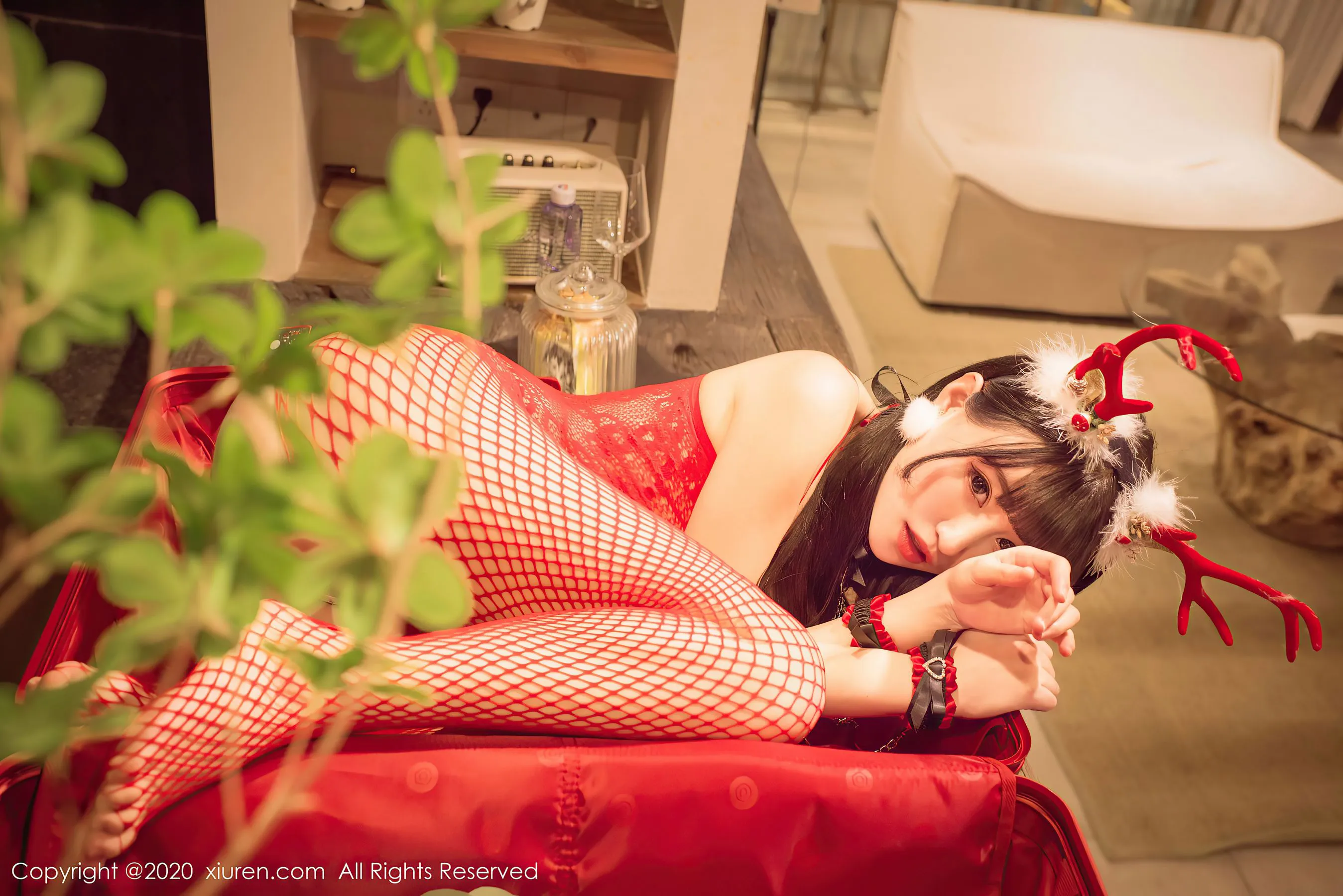 图片[5]-秀人 No.2940 朱可儿Flower-COS写真在线网