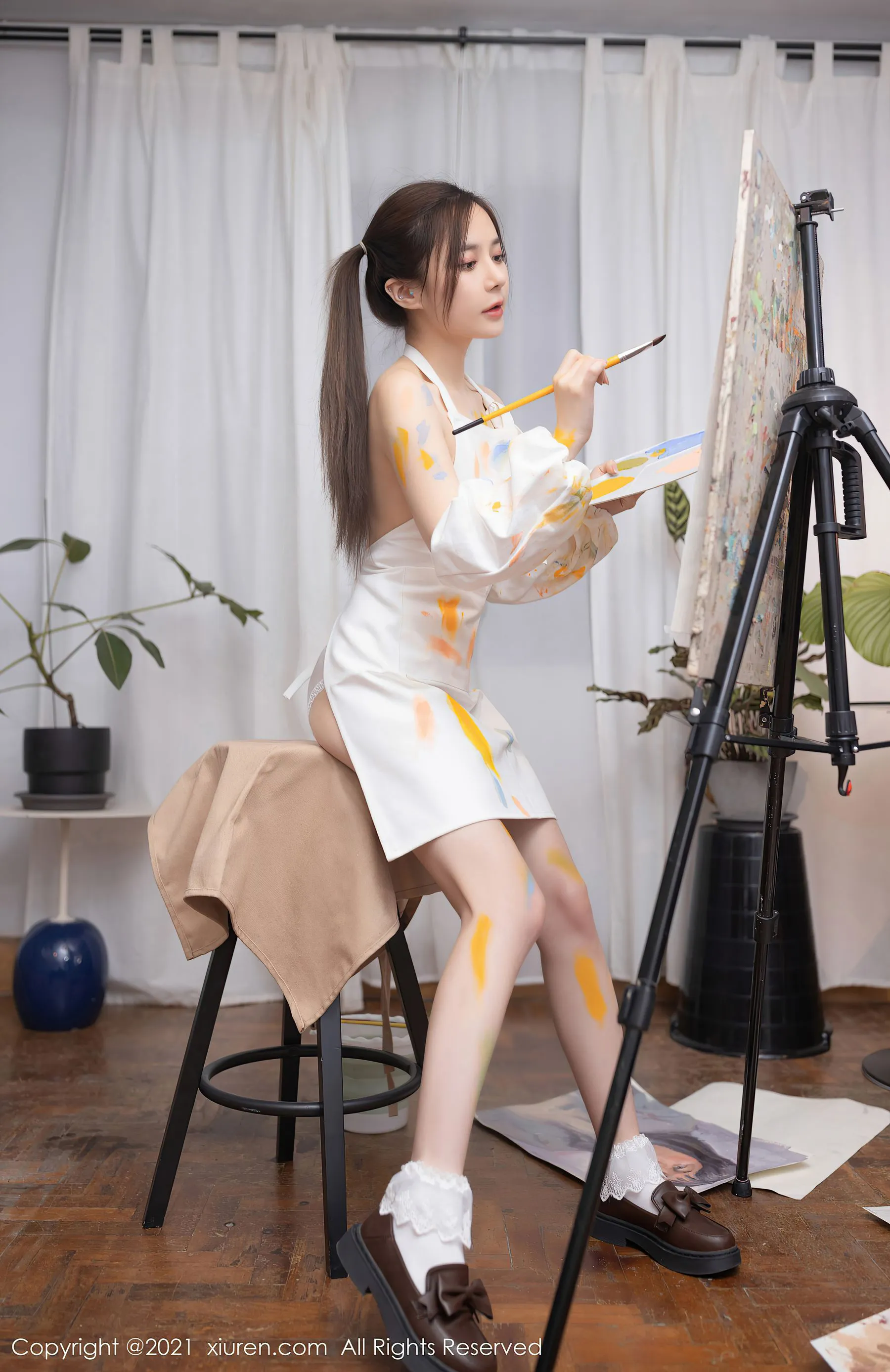 图片[5]-秀人 No.3048 鱼子酱Fish-COS写真在线网