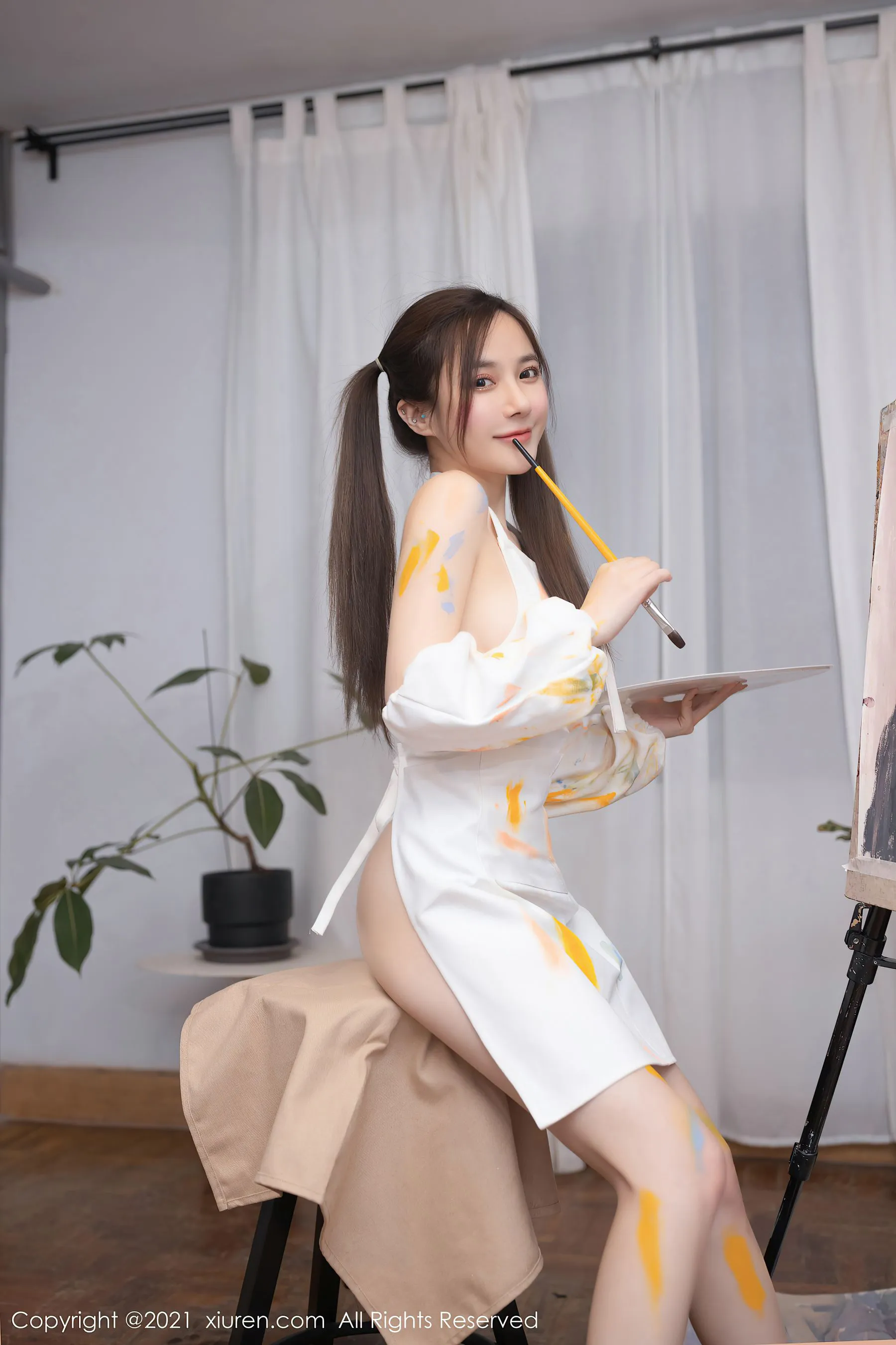 图片[6]-秀人 No.3048 鱼子酱Fish-COS写真在线网