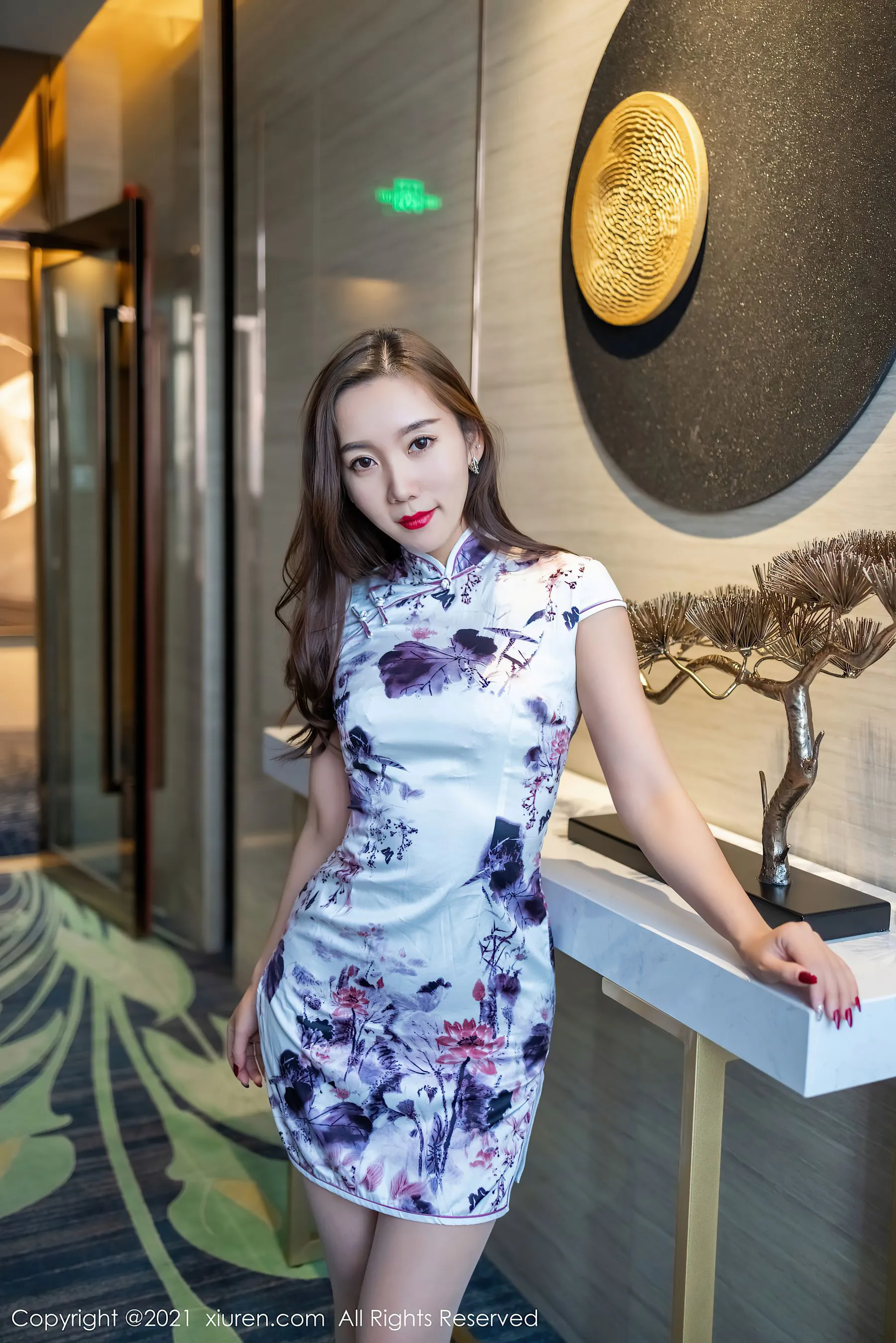 图片[3]-秀人 No.3080 艾静香-COS写真在线网