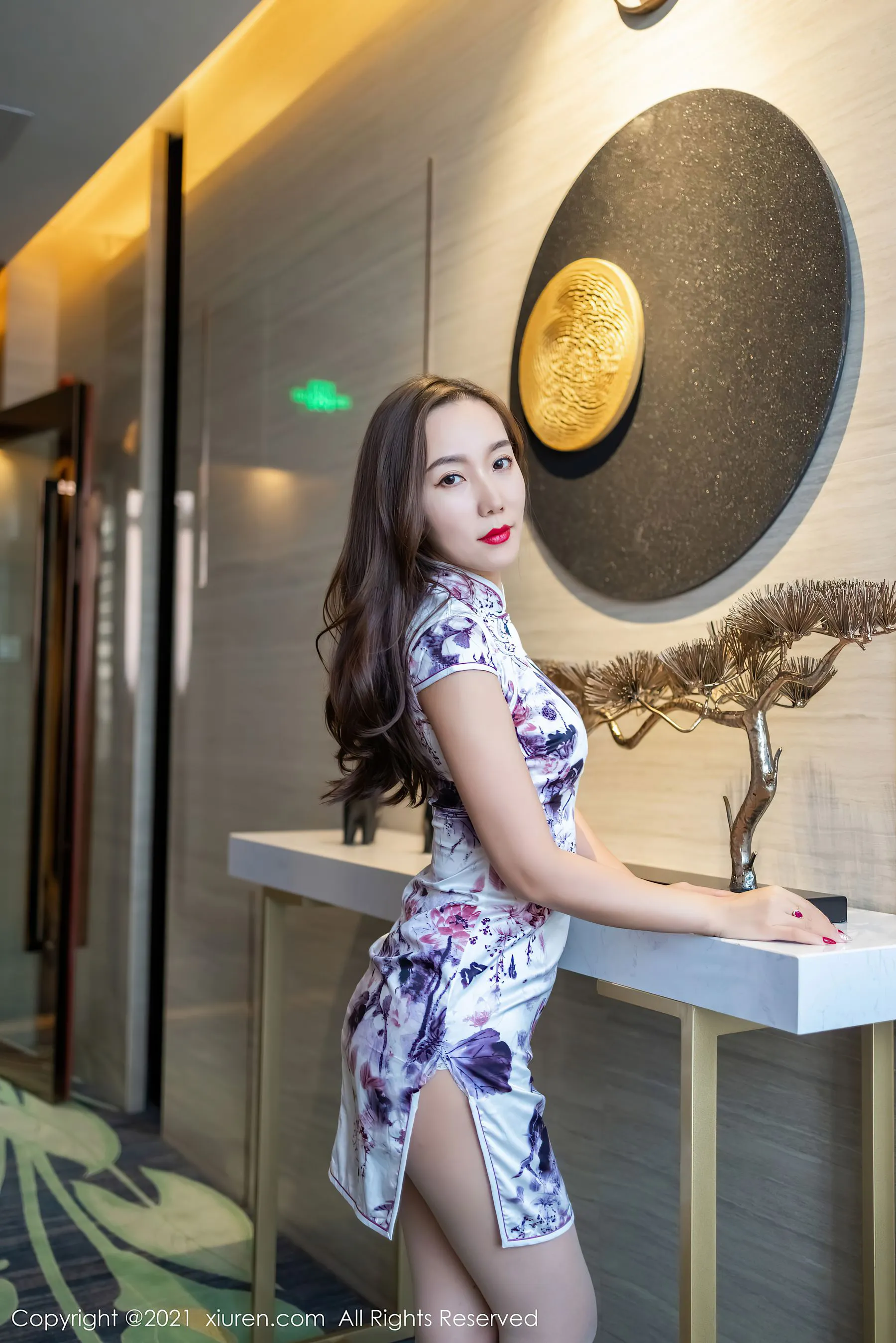 图片[2]-秀人 No.3080 艾静香-COS写真在线网