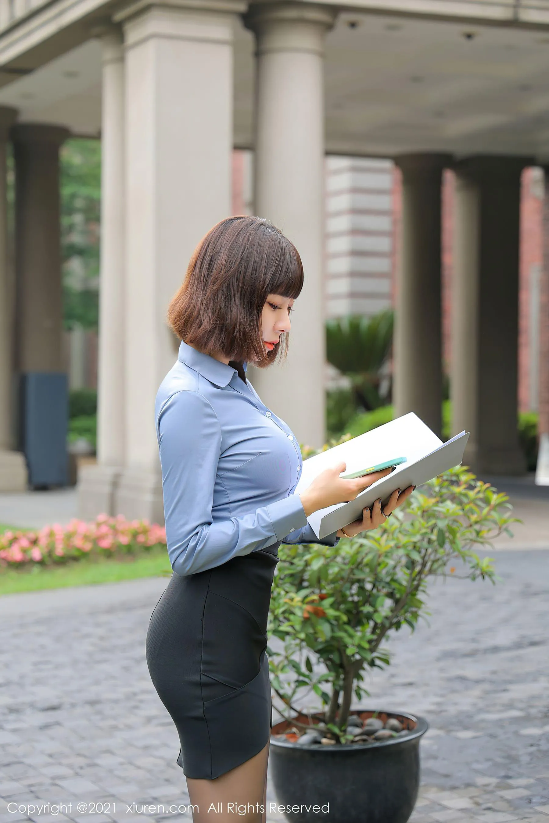 图片[3]-秀人 No.3495 果儿Victoria-COS写真在线网