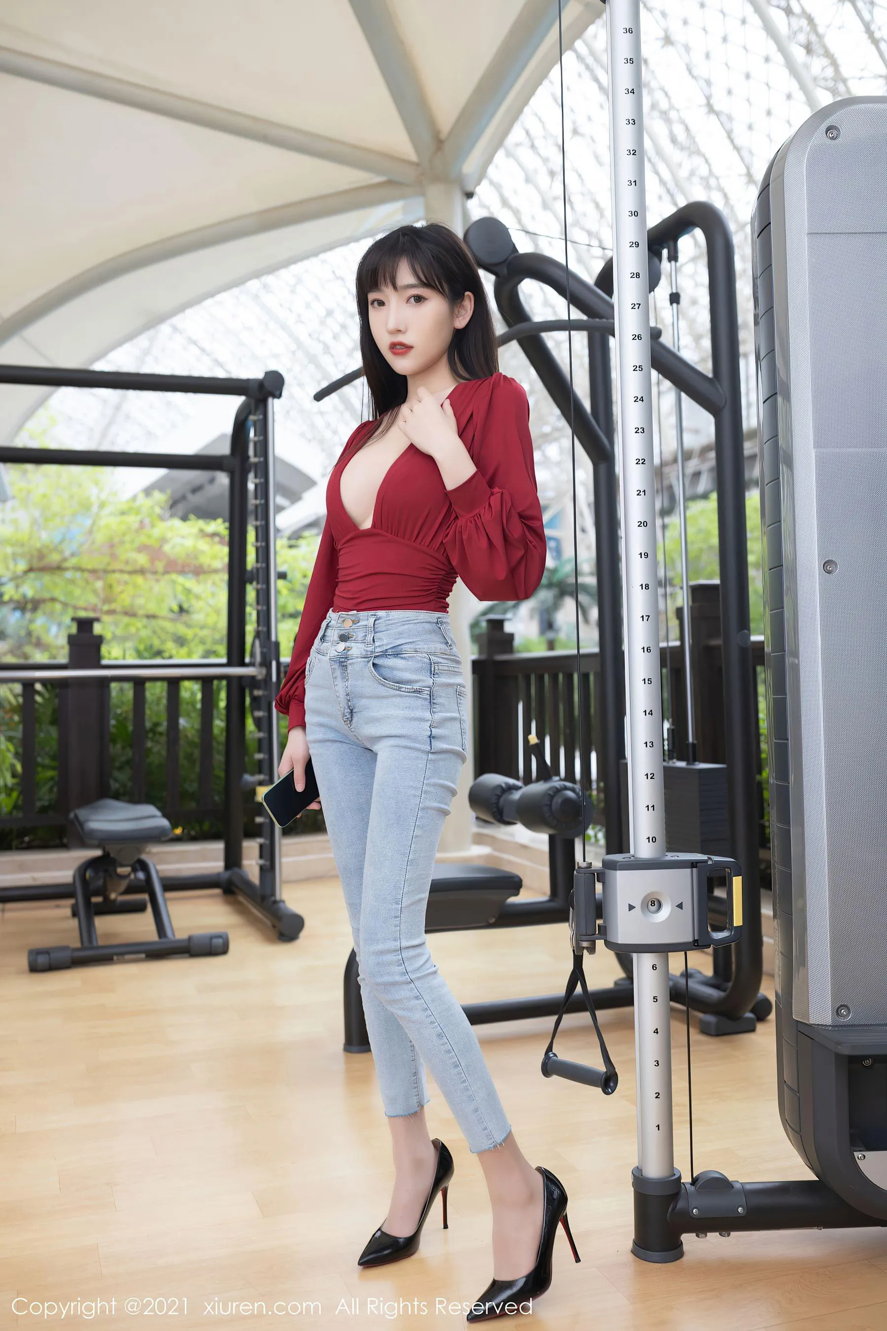 图片[3]-秀人 No.3505 陆萱萱-COS写真在线网