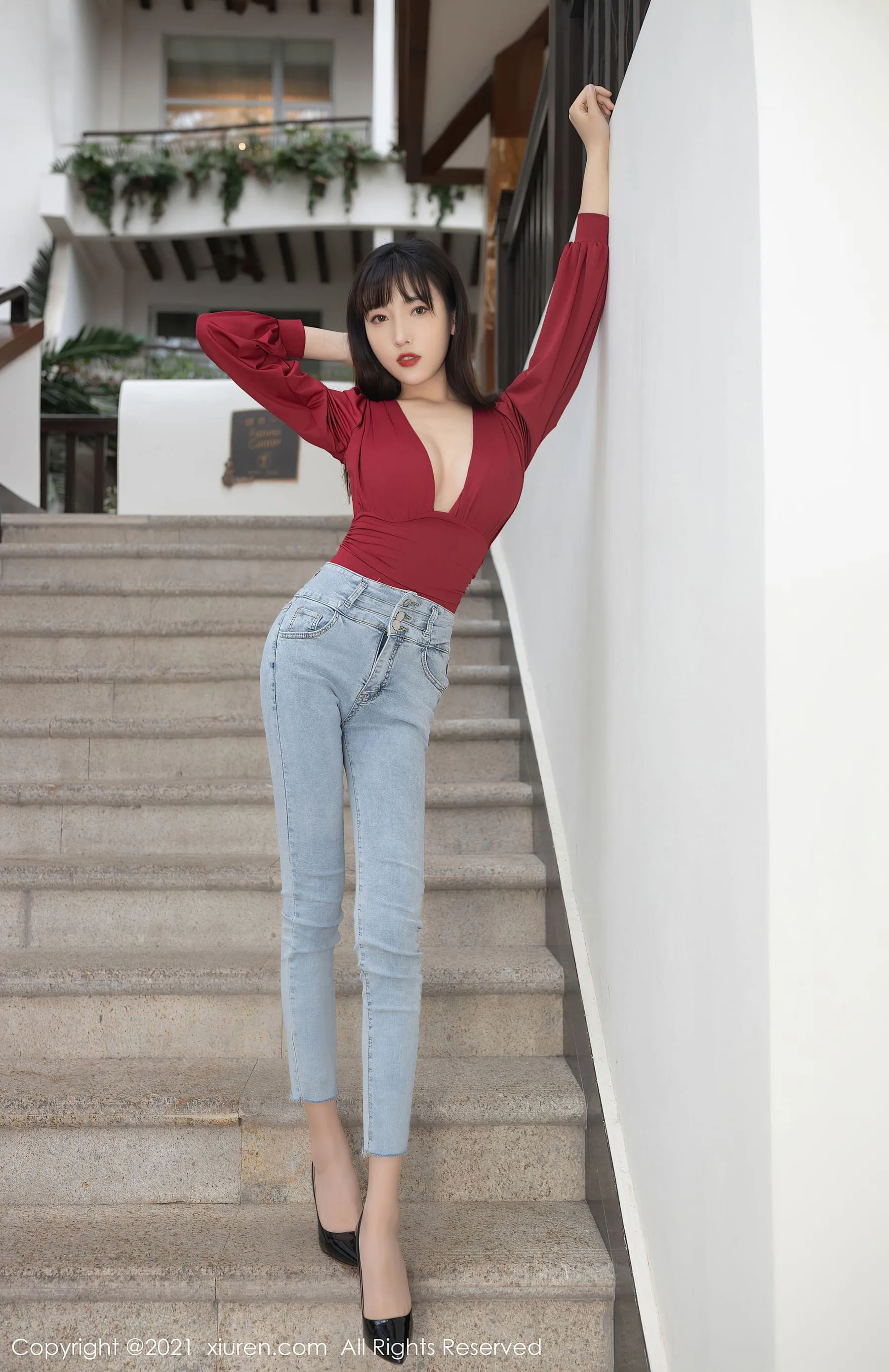 图片[6]-秀人 No.3505 陆萱萱-COS写真在线网