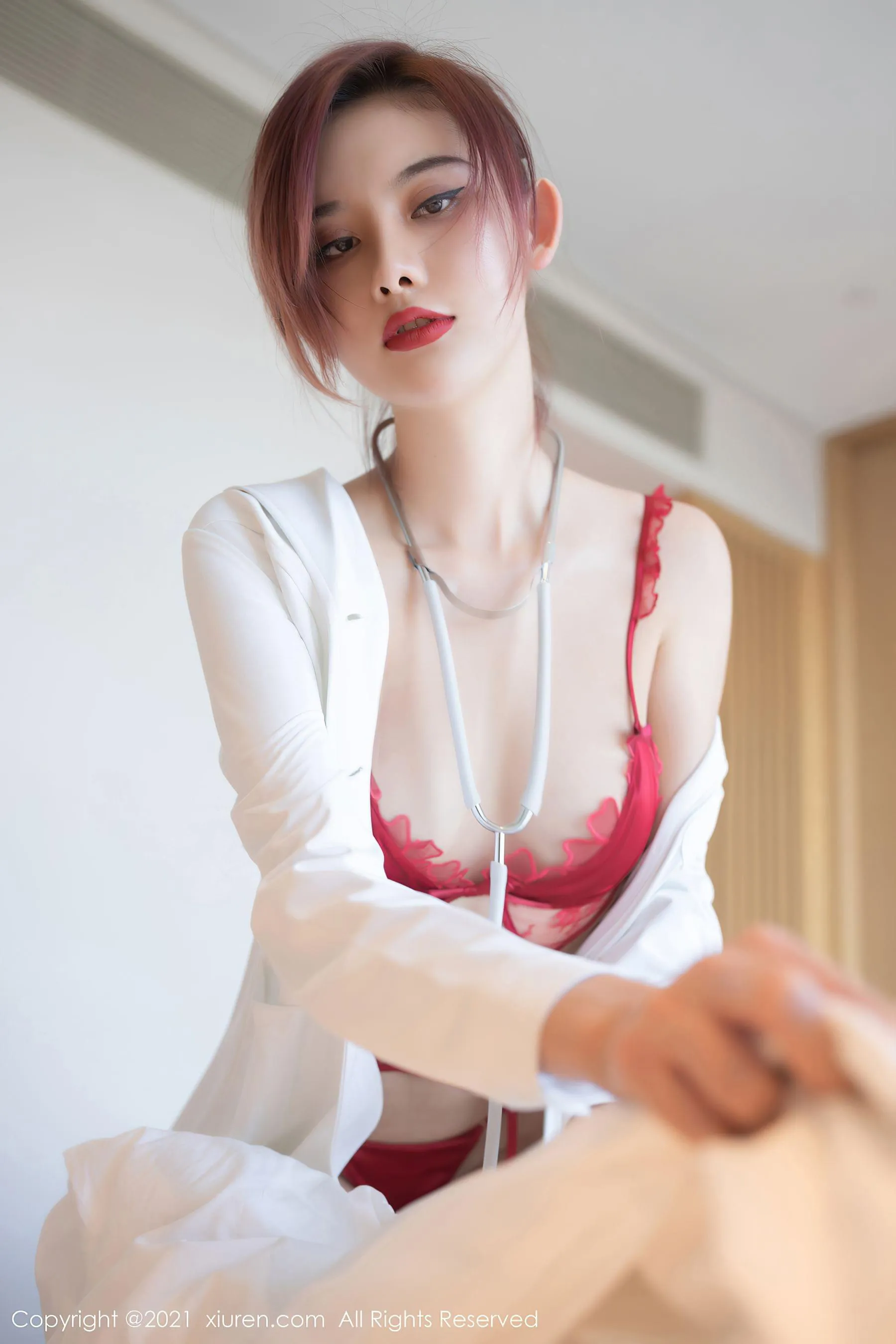 图片[6]-秀人 No.3514 就是阿朱啊-COS写真在线网