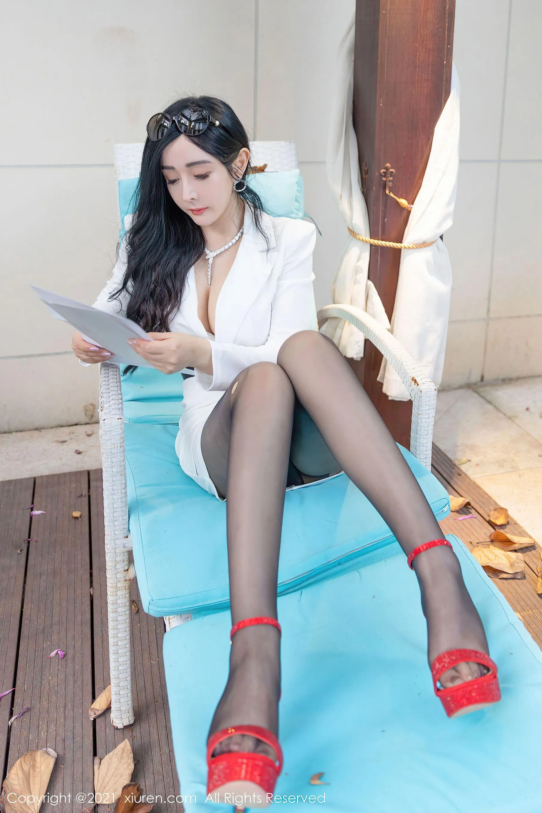 图片[2]-秀人 No.3581 允爾-COS写真在线网