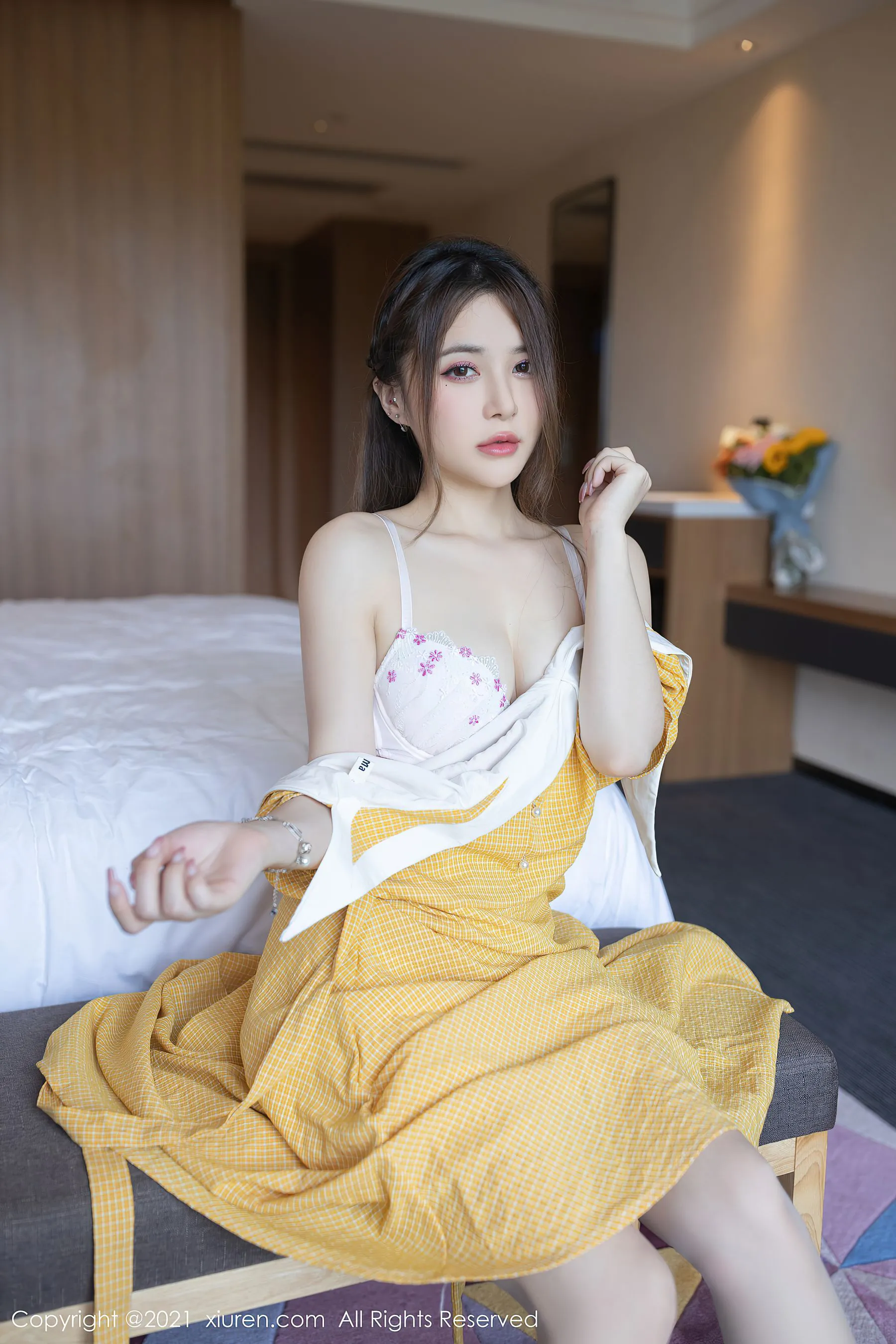 图片[4]-秀人 No.3648 鱼子酱Fish-COS写真在线网