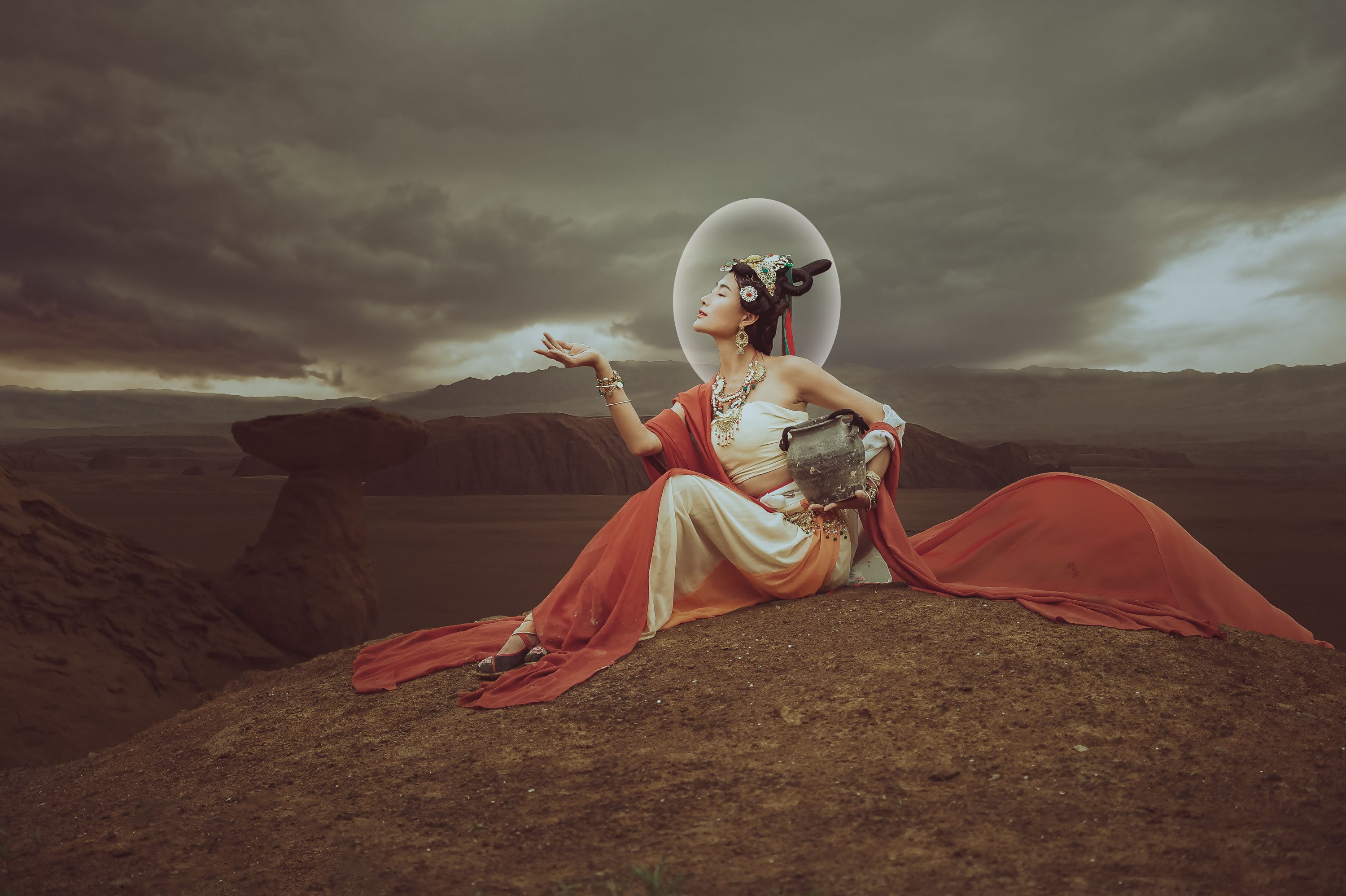 图片[6]-婉君 – 《大漠胡杨情》[40P]-COS写真在线网