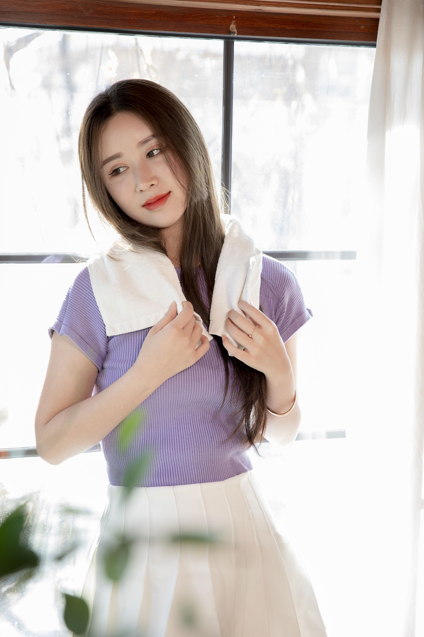 文倩 – 《窗前的美好时光》[35P] 插图4
