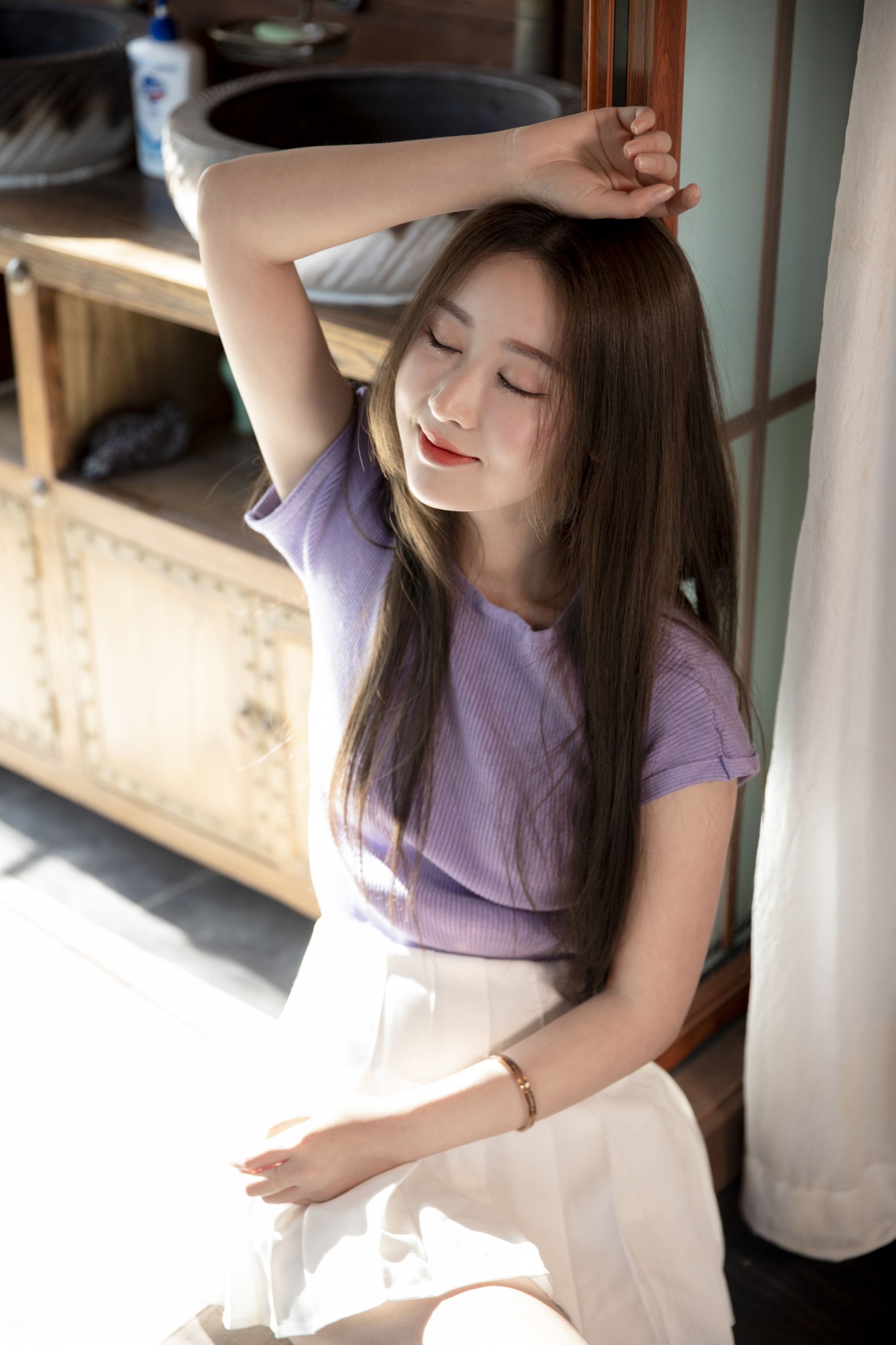 文倩 – 《窗前的美好时光》[35P] 插图5