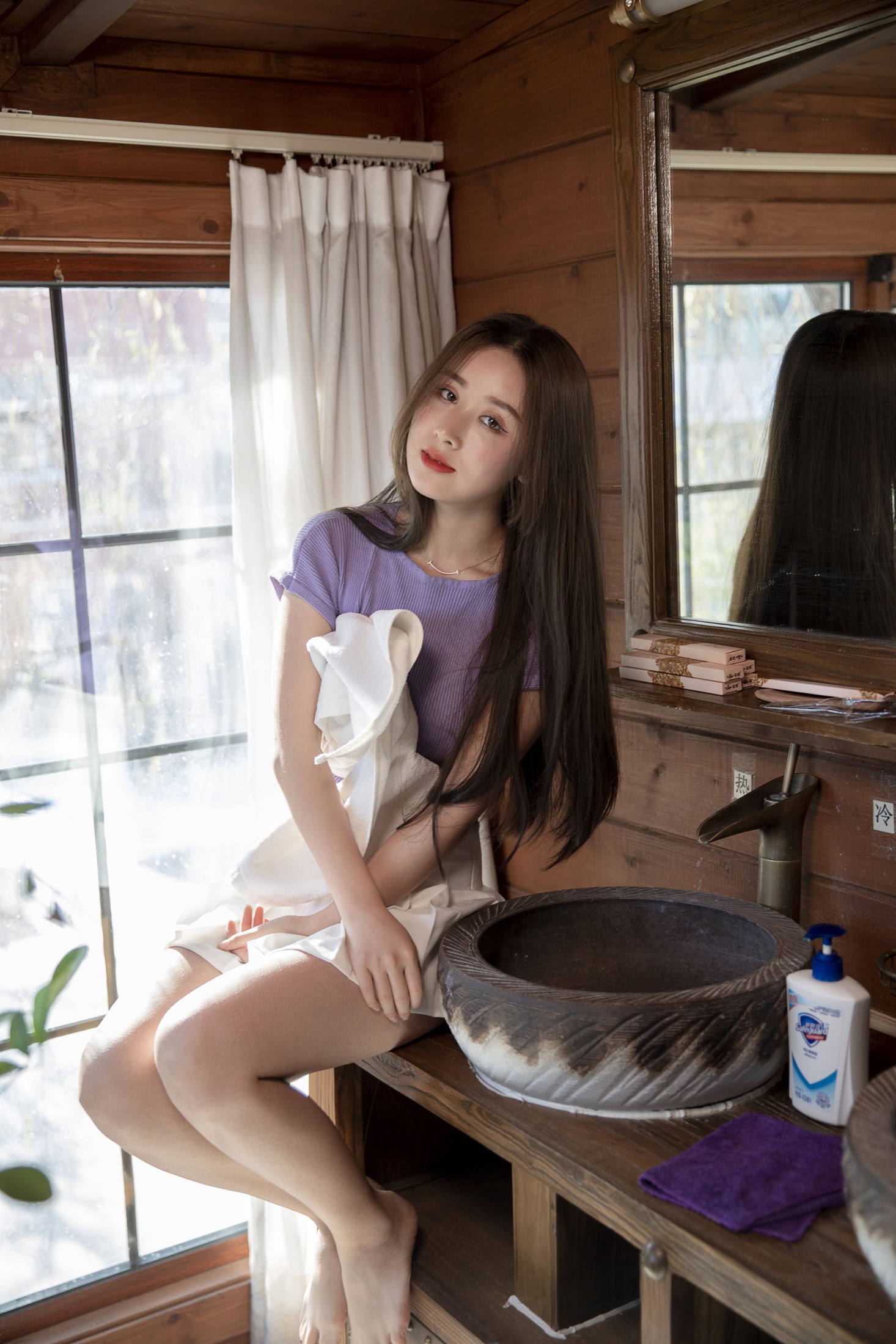 文倩 – 《窗前的美好时光》[35P] 插图3