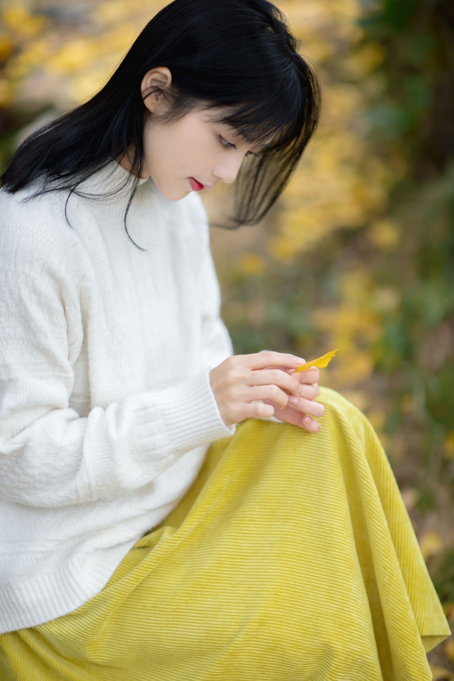 图片[3]-雨文 – 《银杏之恋》[39P]-COS写真在线网