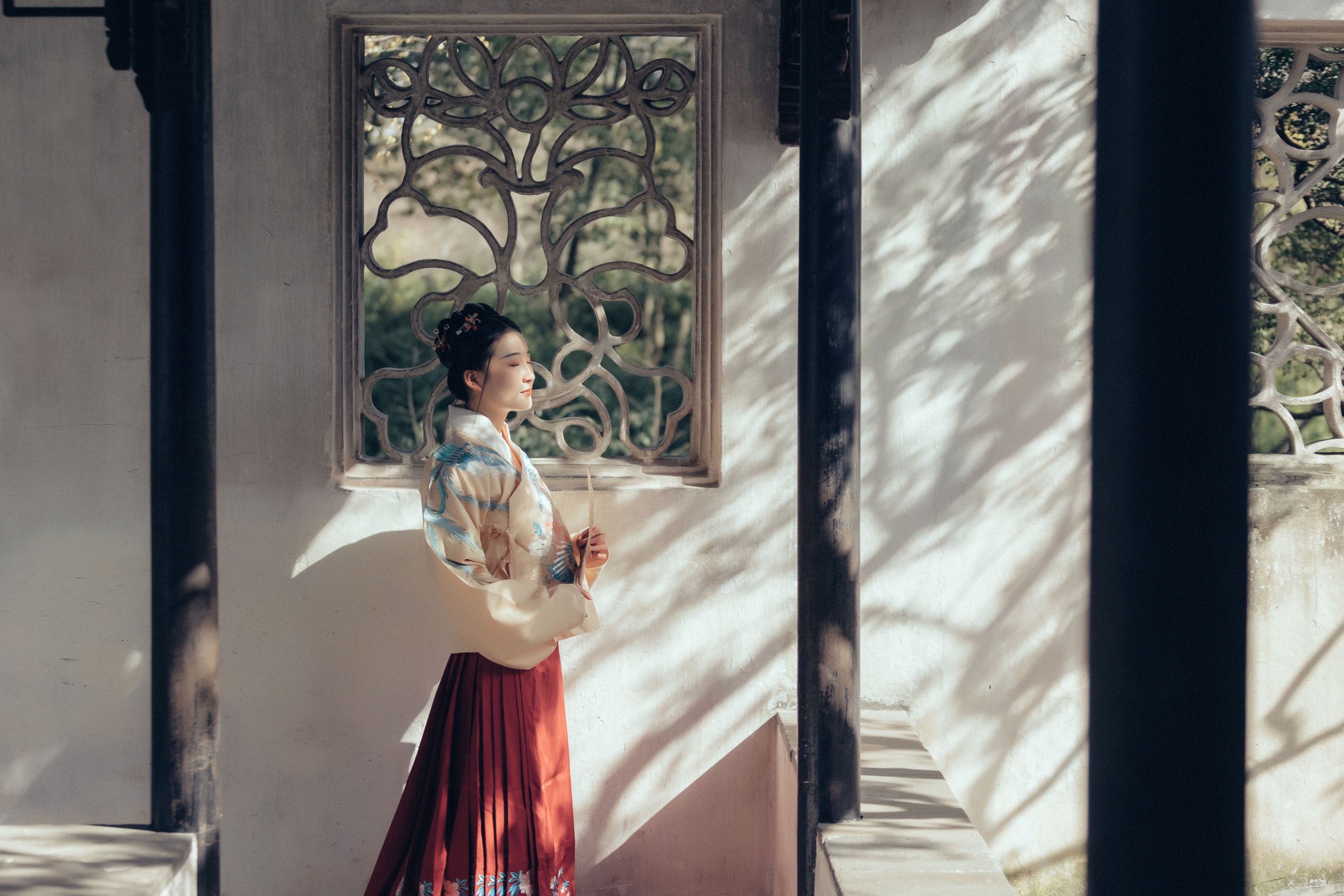 图片[6]-淡蓝色忧伤静流淌 – 《春词》[25P]-COS写真在线网