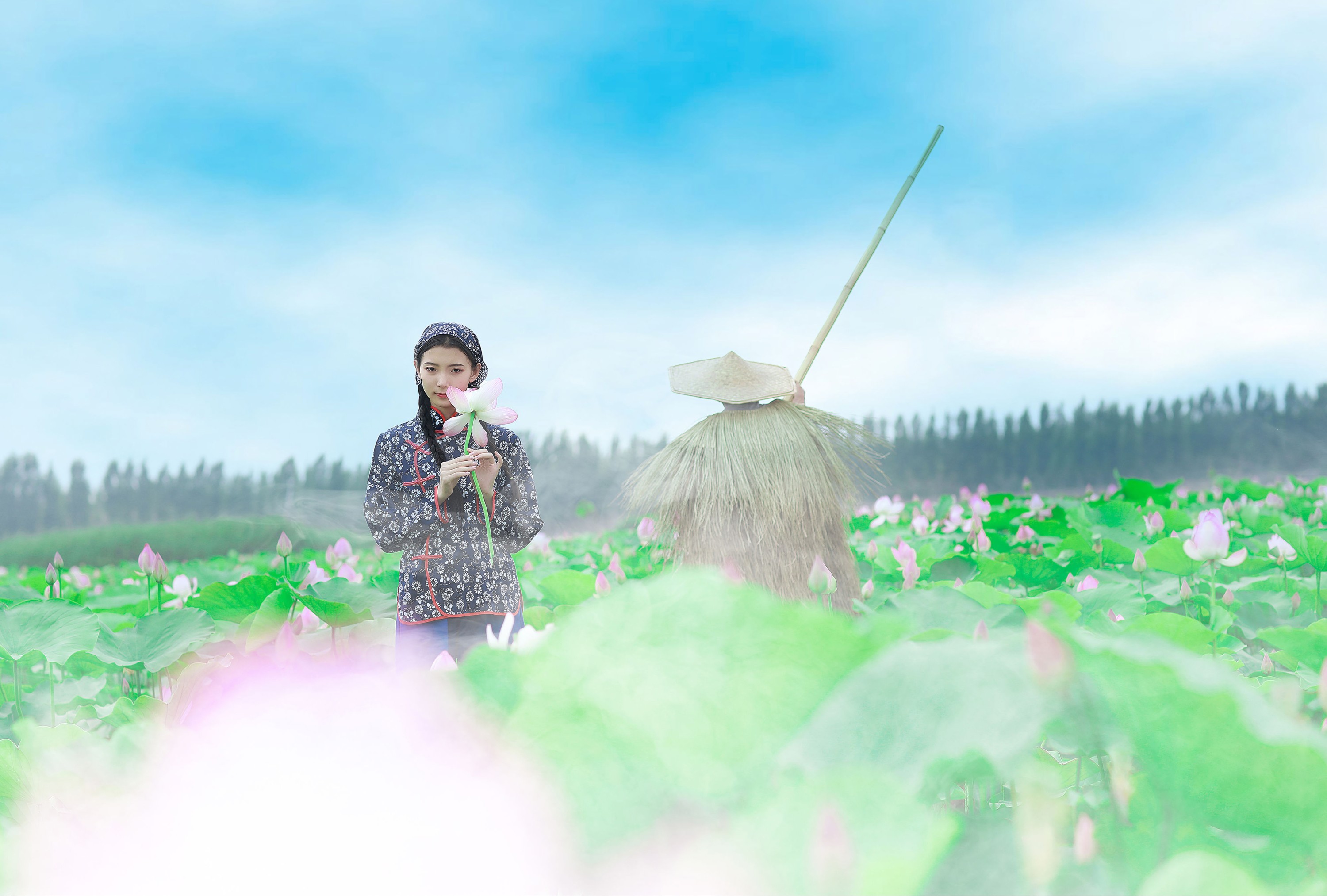 图片[6]-孔荻 – 《采荷》[31P]-COS写真在线网