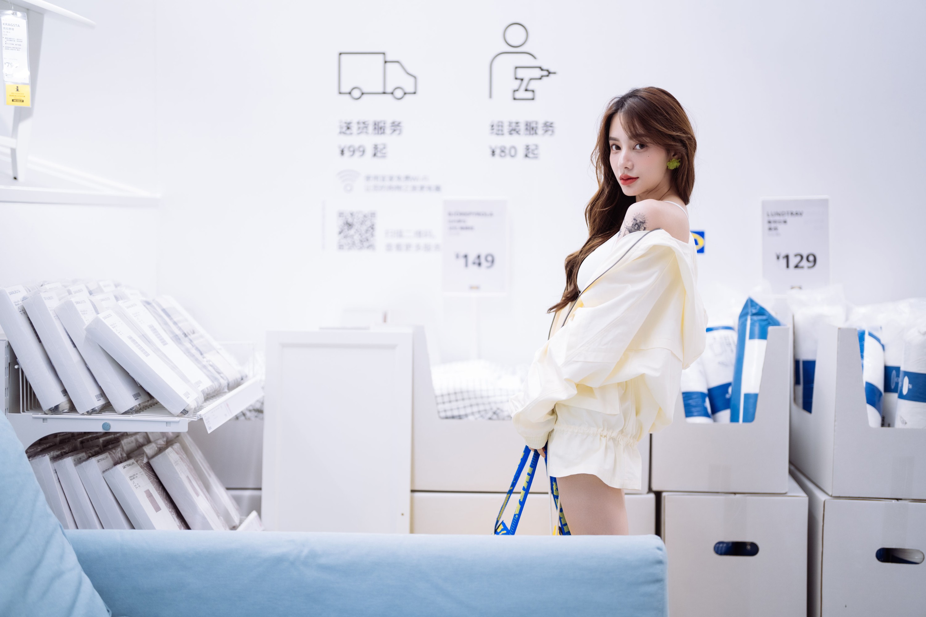 图片[3]-姝雯同学 – 《添置新家》[49P]-COS写真在线网