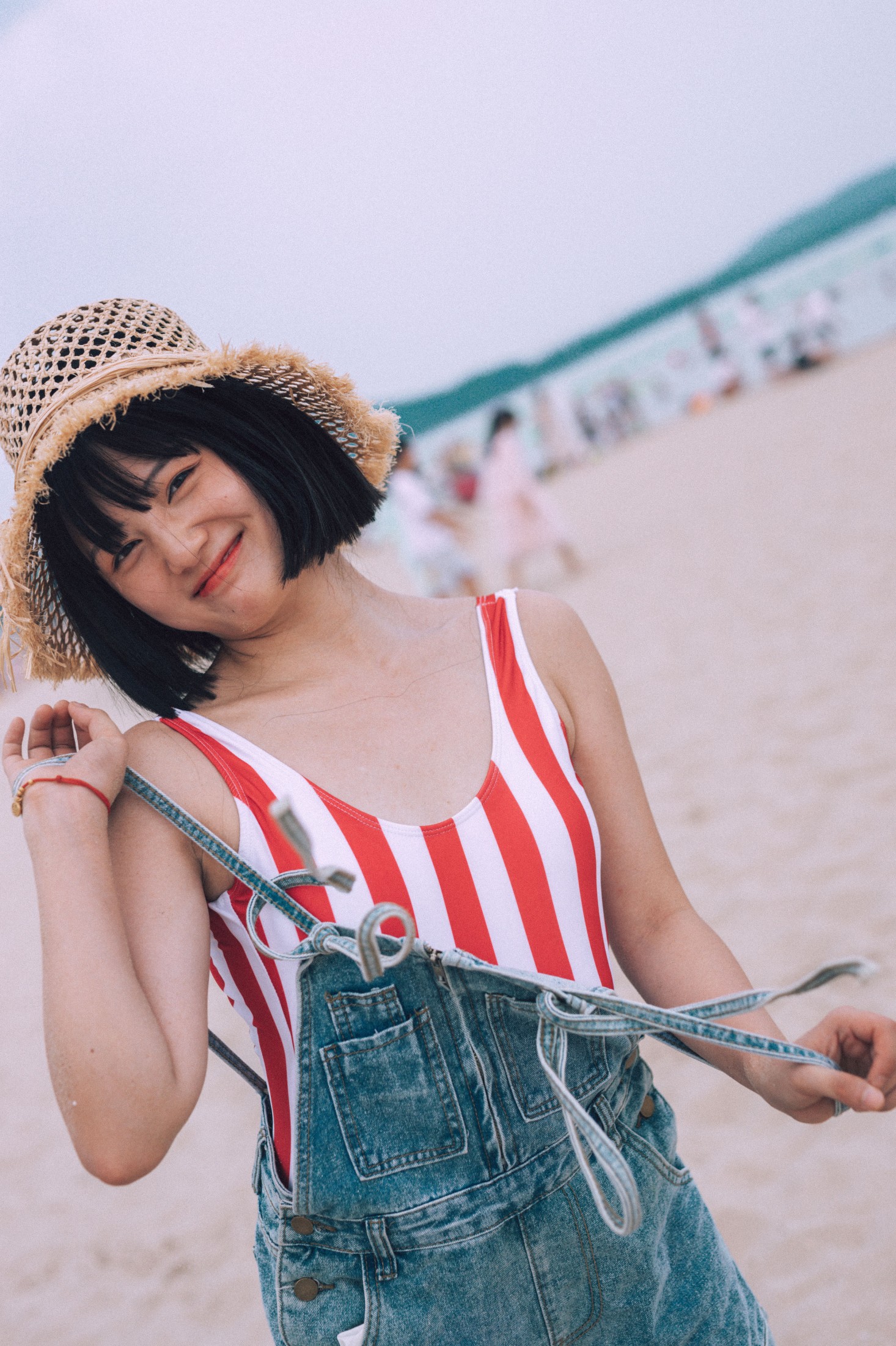 图片[4]-黎美汐 – 《红色沙滩少女》[42P]-COS写真在线网