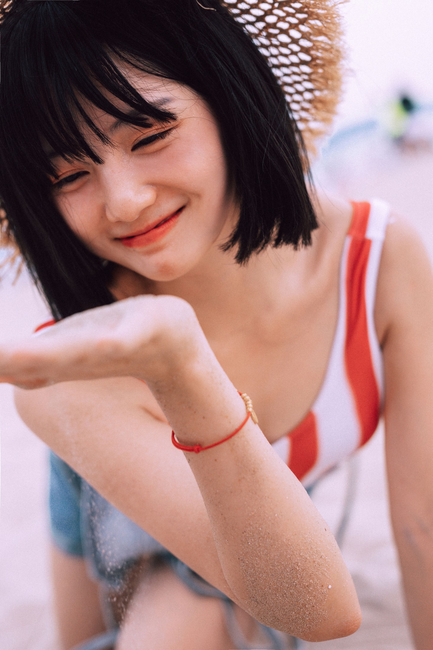 图片[6]-黎美汐 – 《红色沙滩少女》[42P]-COS写真在线网