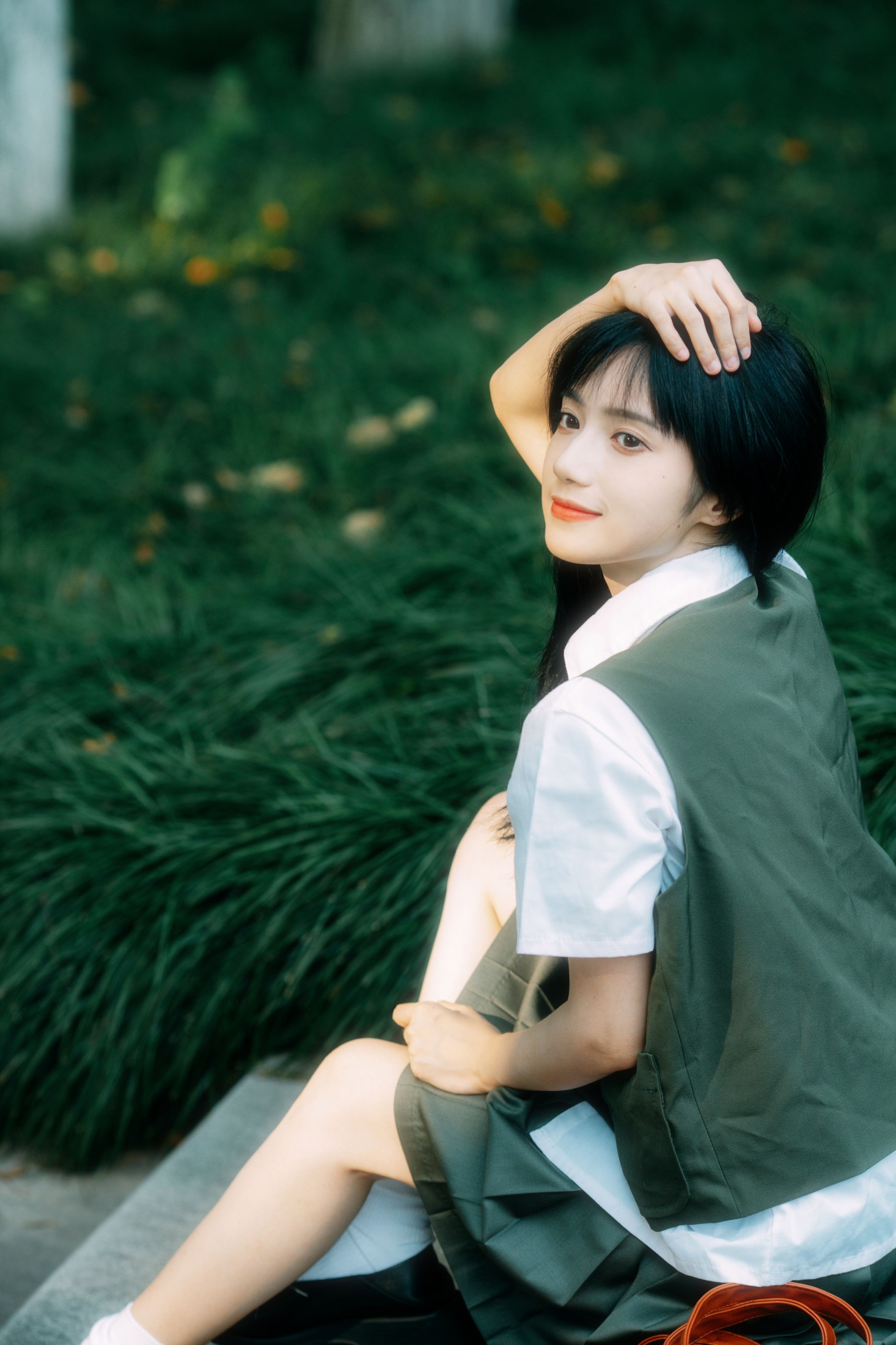 图片[6]-月半了吧 – 《绿色心情》[25P]-COS写真在线网