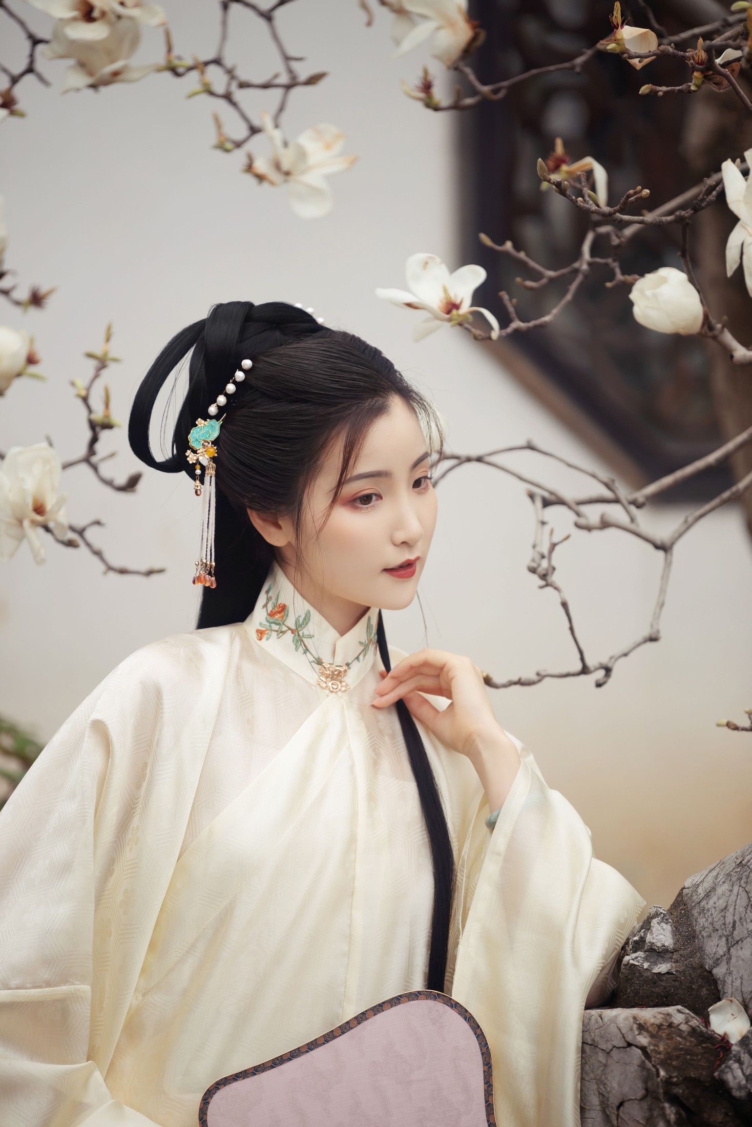 图片[3]-我是金儿呀 – 《玉兰》[23P]-COS写真在线网