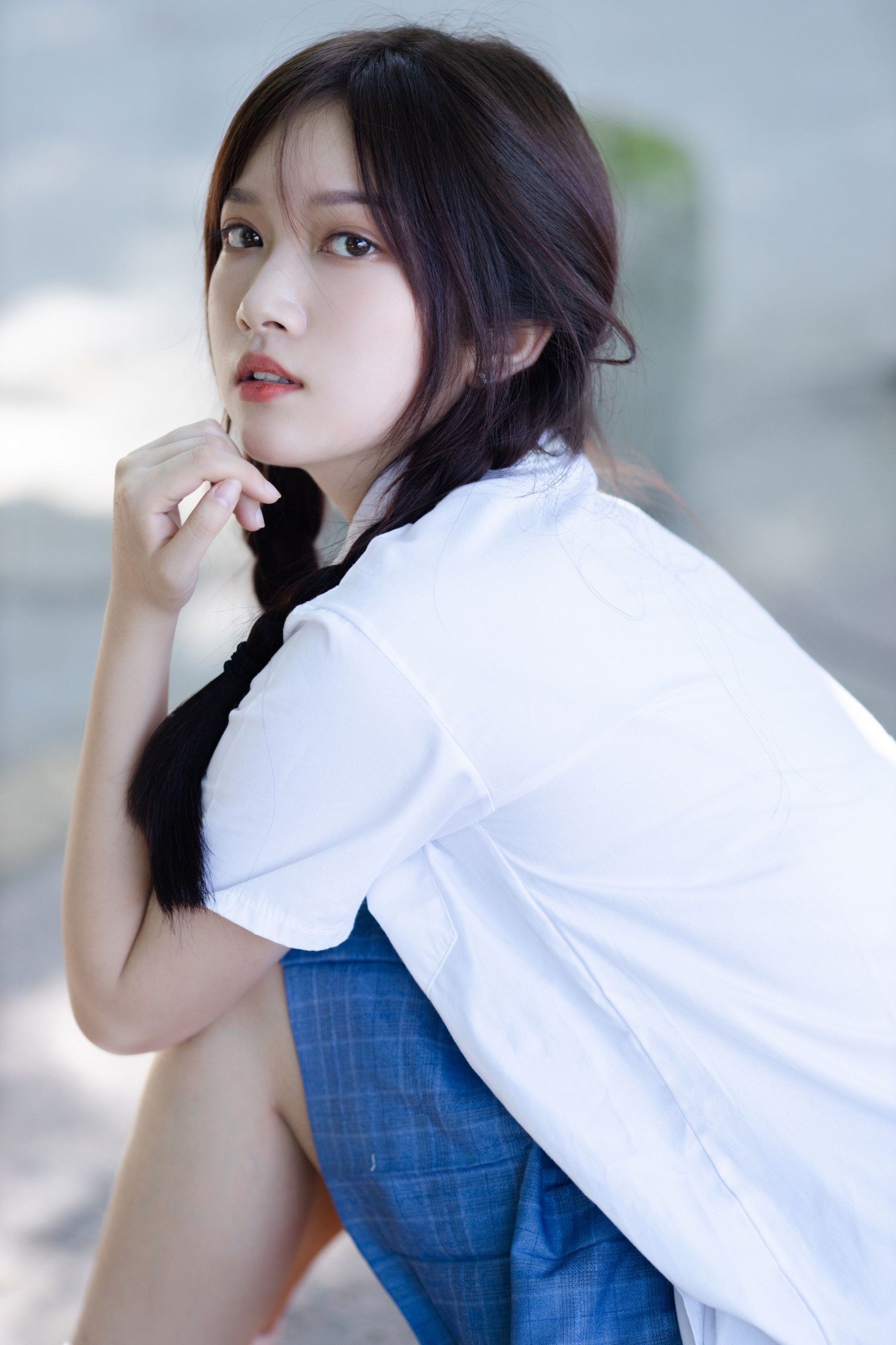 丹妮 – 《初夏的少女》[22P] 插图5