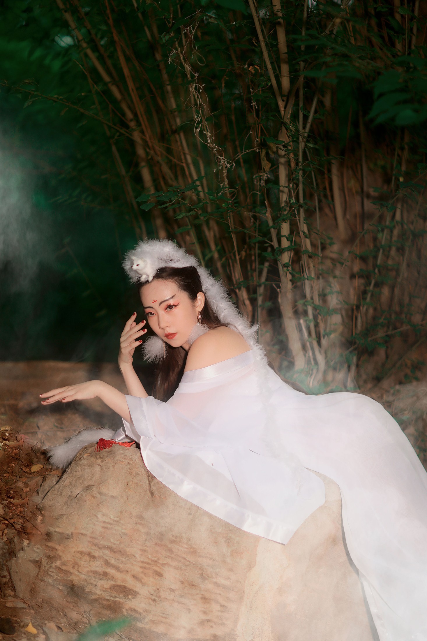 图片[6]-小米 – 《白狐》[19P]-COS写真在线网