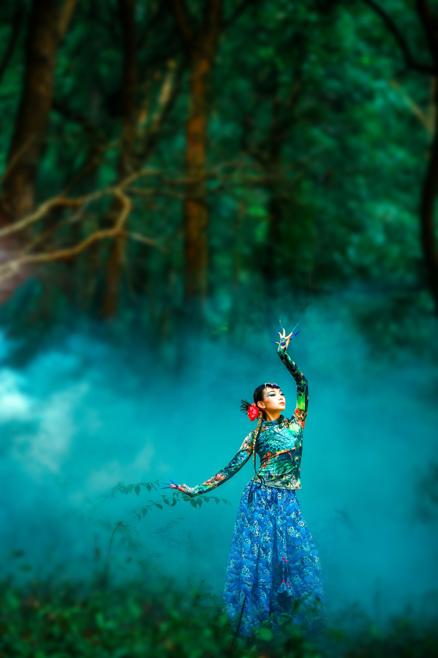 图片[6]-雨萧 – 《孔雀林》[32P]-COS写真在线网