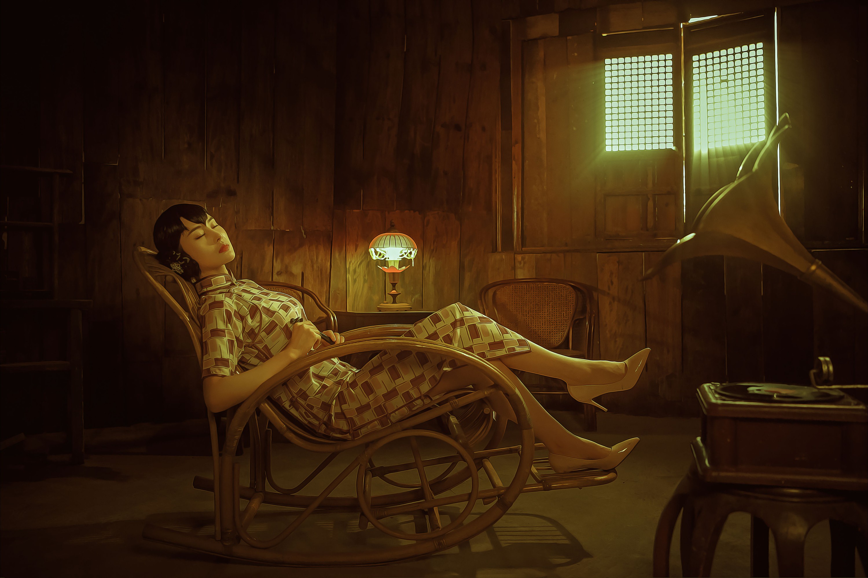 图片[6]-敏敏 – 《民国时代的红颜旧事》[40P]-COS写真在线网