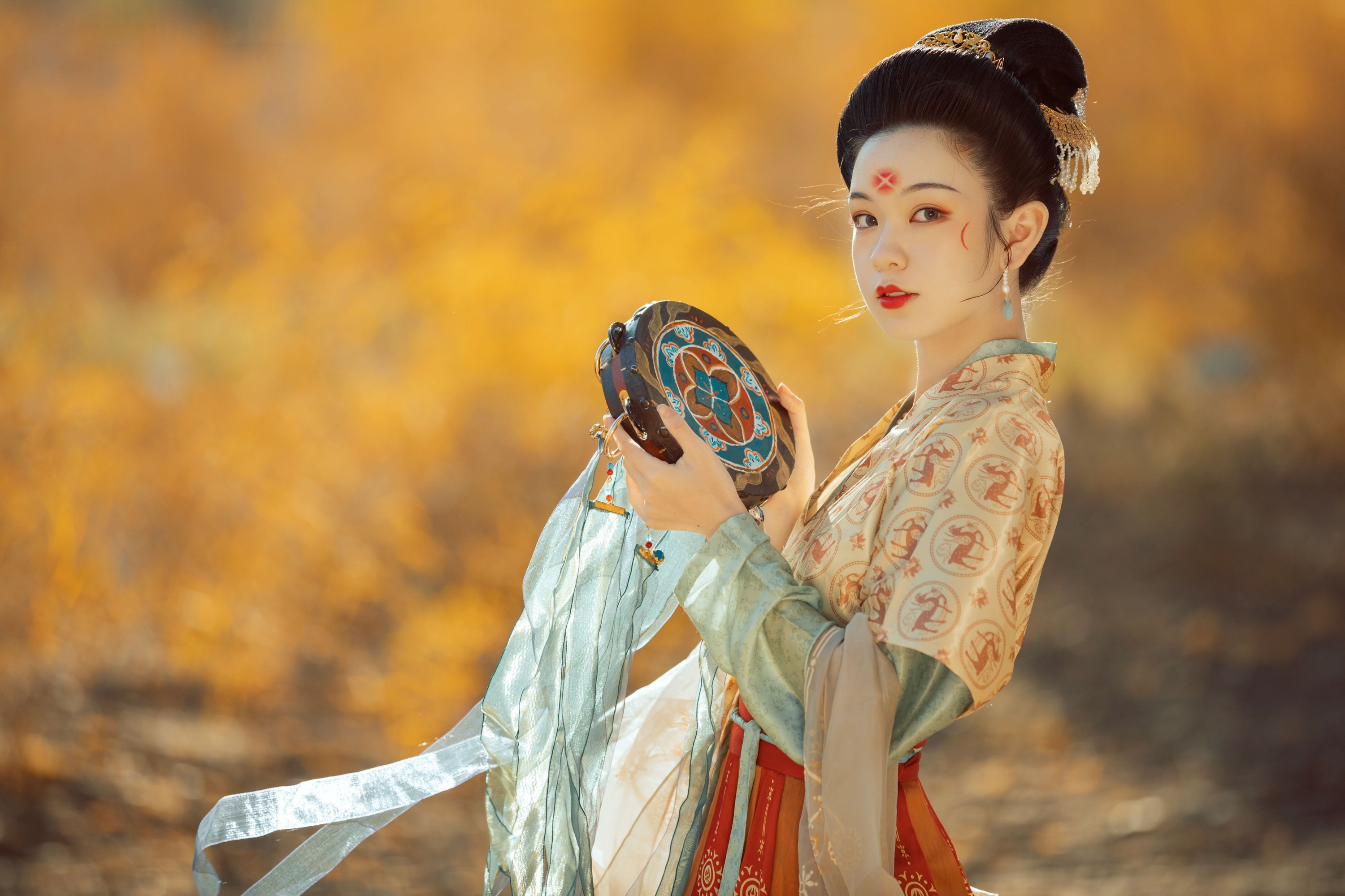 薄菏 – 《携花》[29P] 插图4