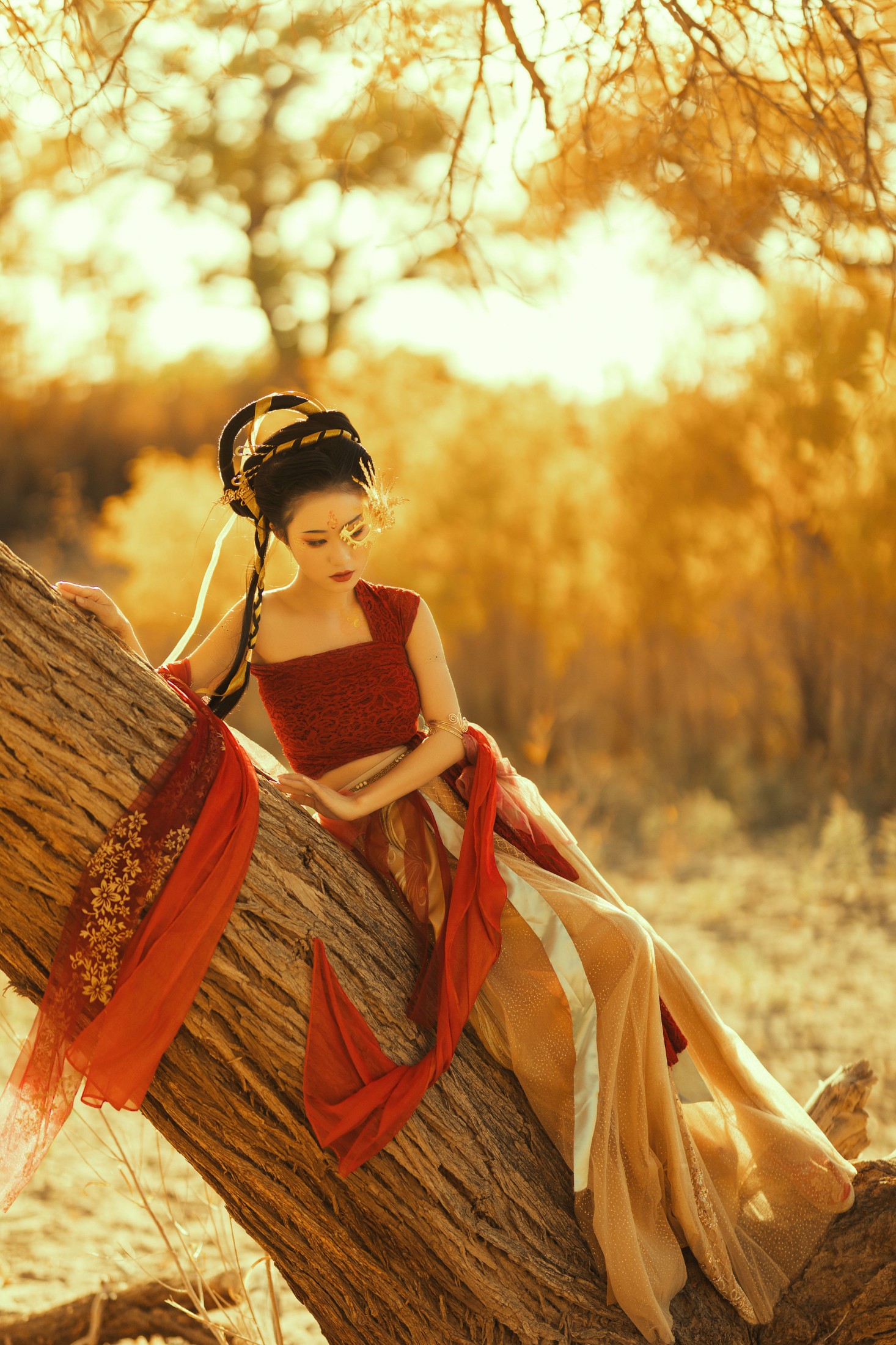 图片[6]-付兮子 – 《胡杨之女》[34P]-COS写真在线网