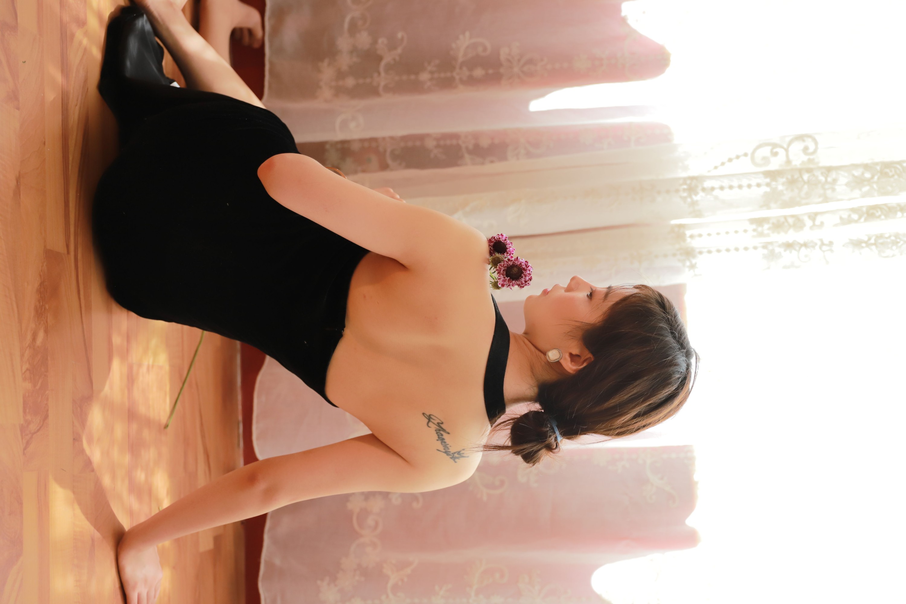 图片[6]-欣艾 – 《黑色晚礼服》[23P]-COS写真在线网