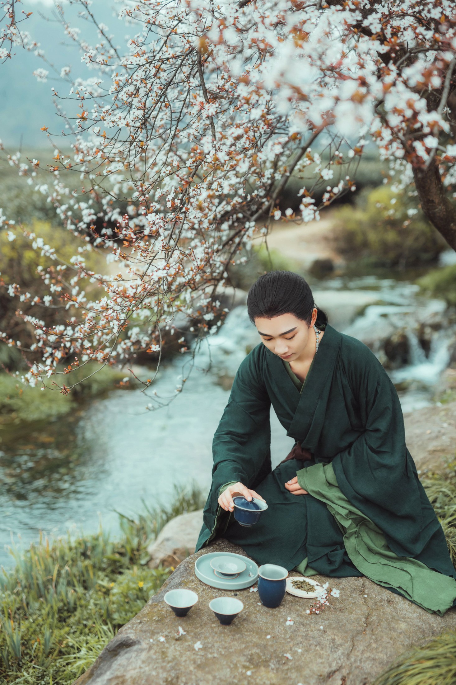 是敬賢呀 – 《山泉煎茶》[20P] 插图3