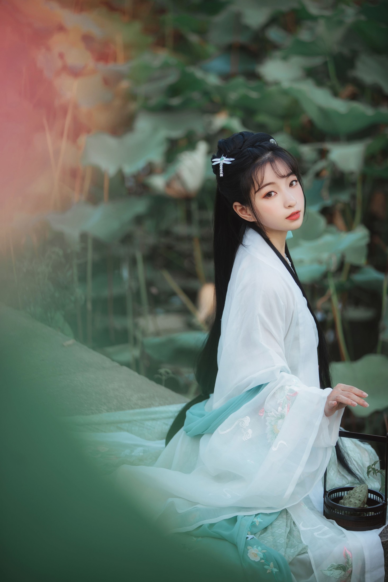 葵花花花儿 猪系少女日 – 《荷》[21P] 插图4