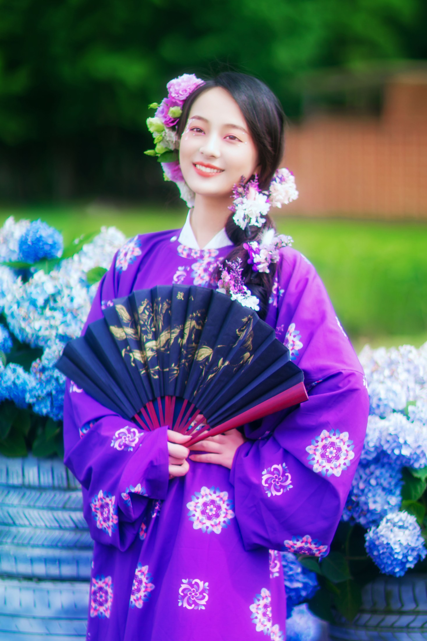 图片[5]-欢欢 – 《紫色初夏》[35P]-COS写真在线网