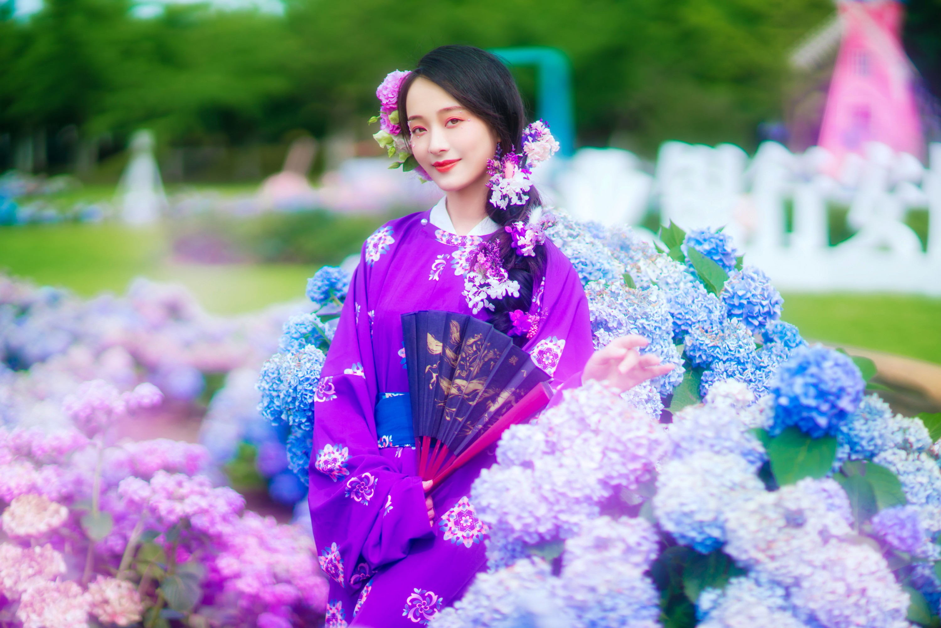 图片[6]-欢欢 – 《紫色初夏》[35P]-COS写真在线网