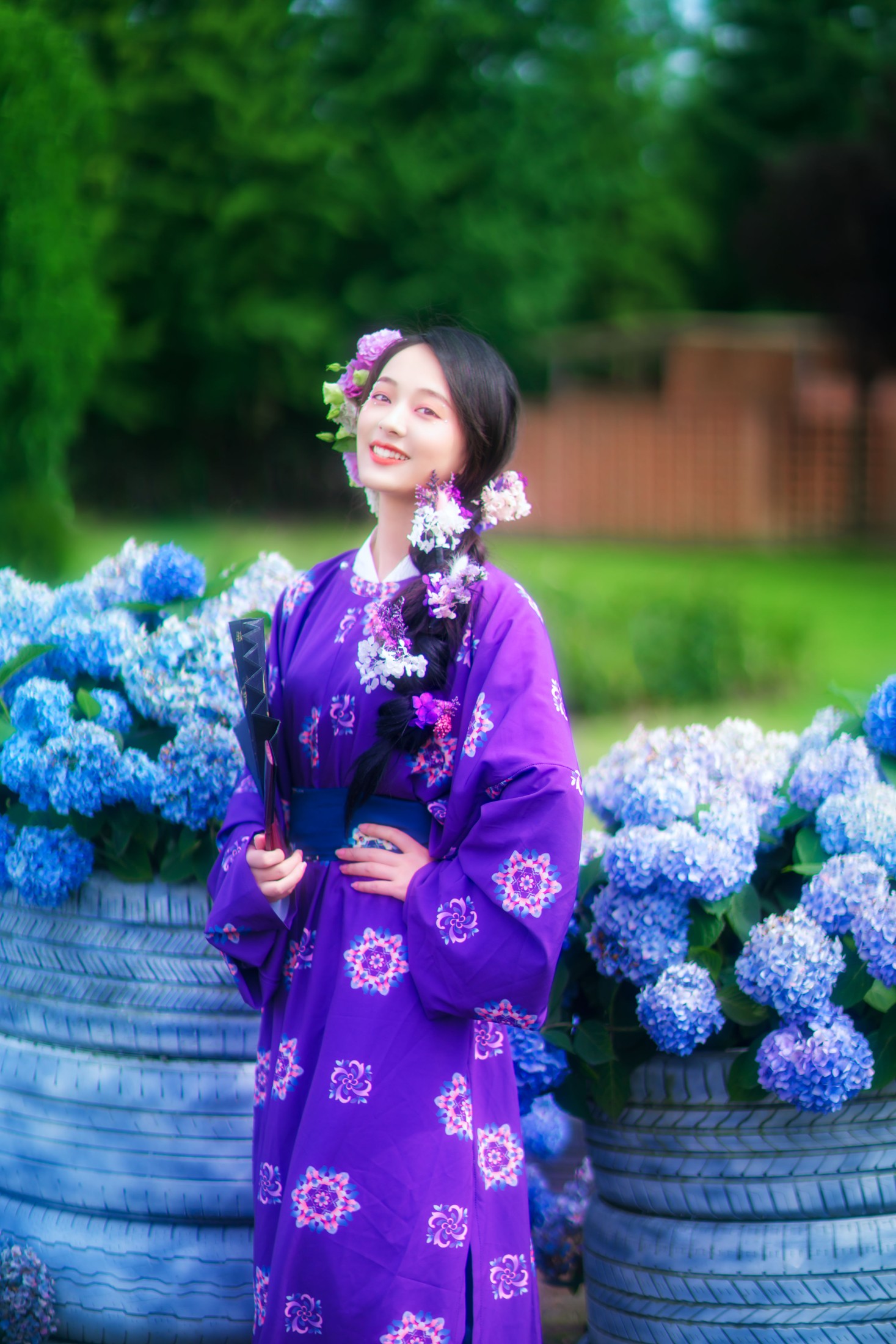 图片[4]-欢欢 – 《紫色初夏》[35P]-COS写真在线网