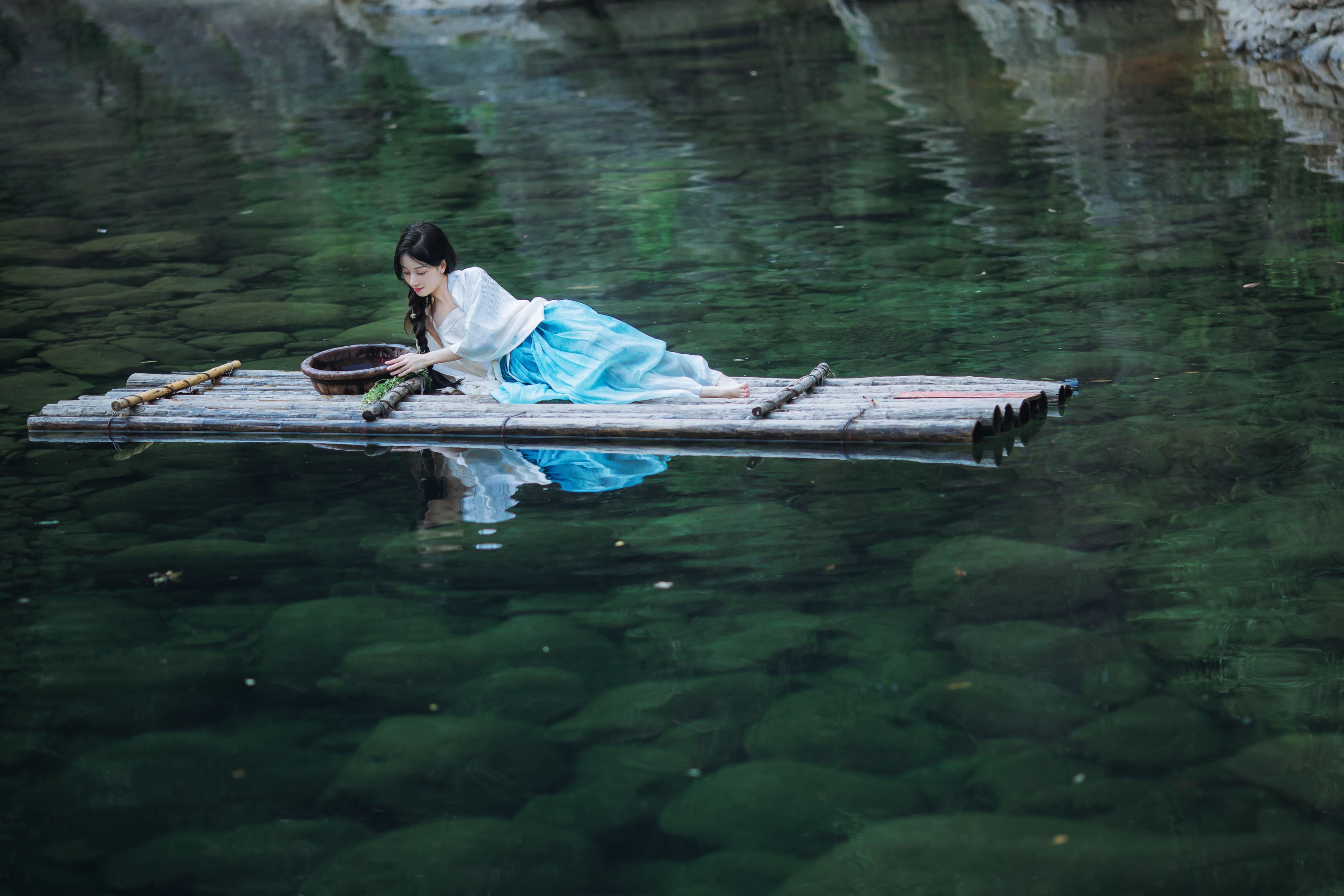 图片[6]-小清菡呀  – 《仙女洗头》[20P]-COS写真在线网