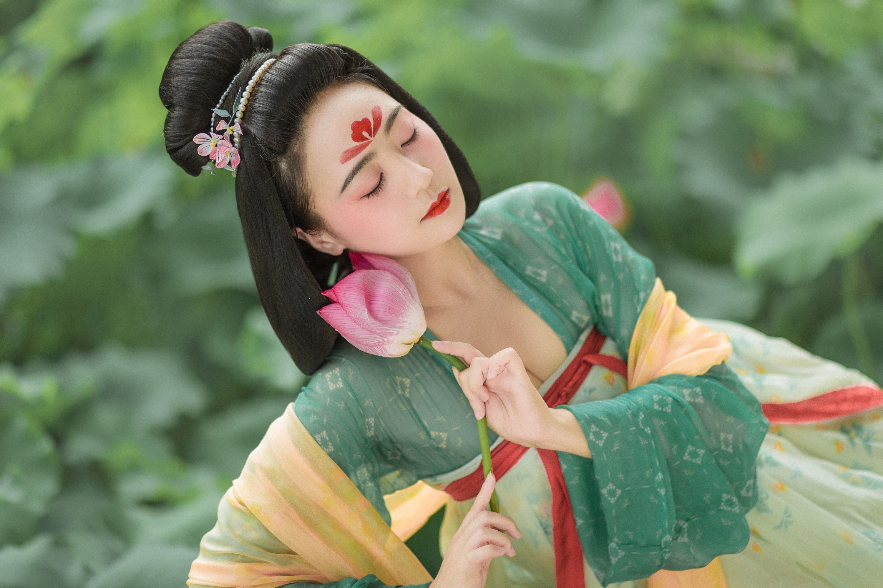 图片[6]-悦烨未央 – 《荷》[23P]-COS写真在线网