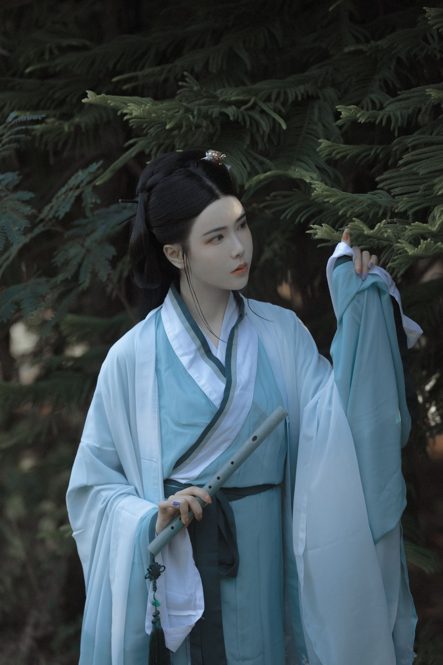 图片[6]-三重子-kiki – 《山居秋暝》[24P]-COS写真在线网