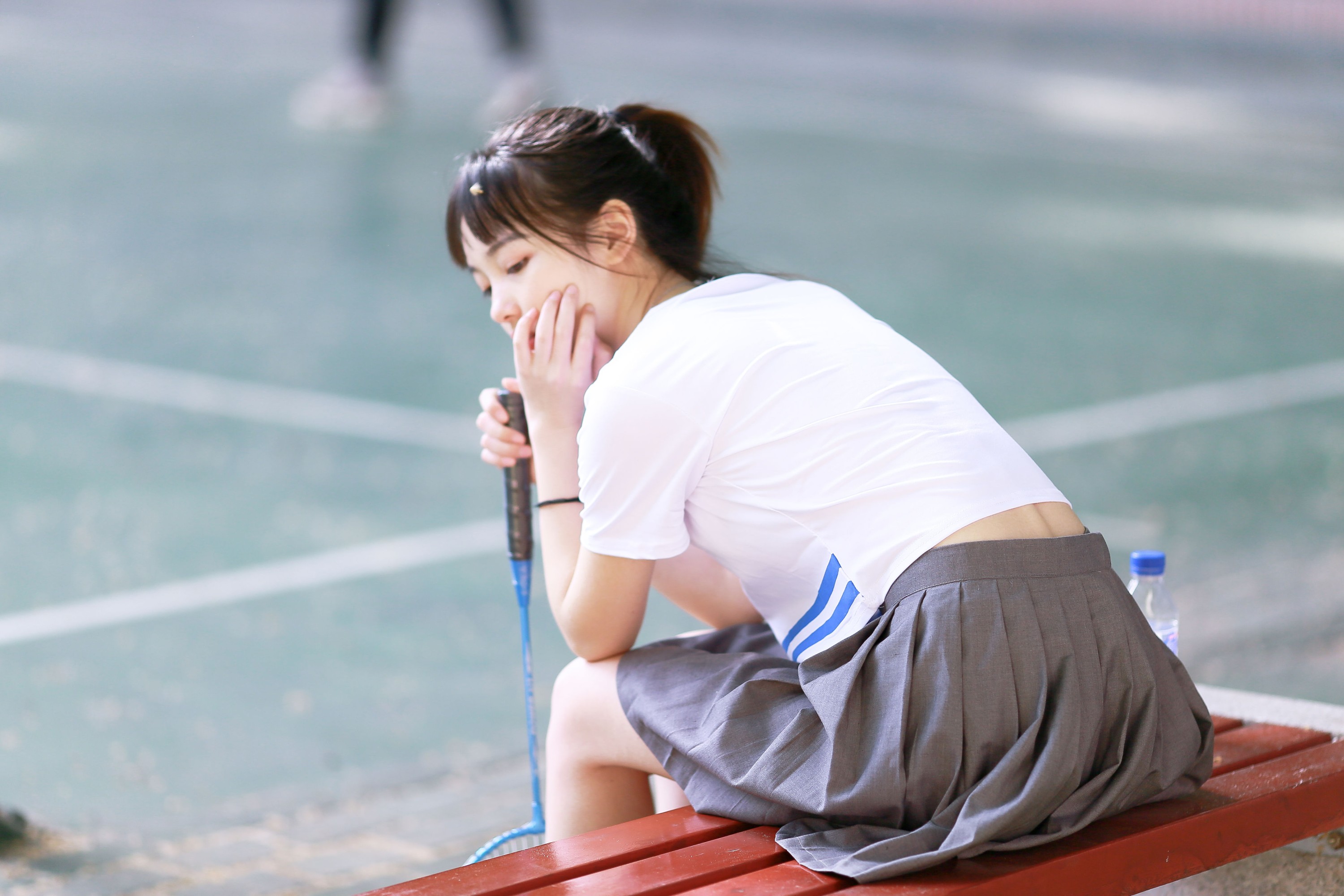 一鸭咿呀哟 – 《阳光下的运动女孩》[36P] 插图3