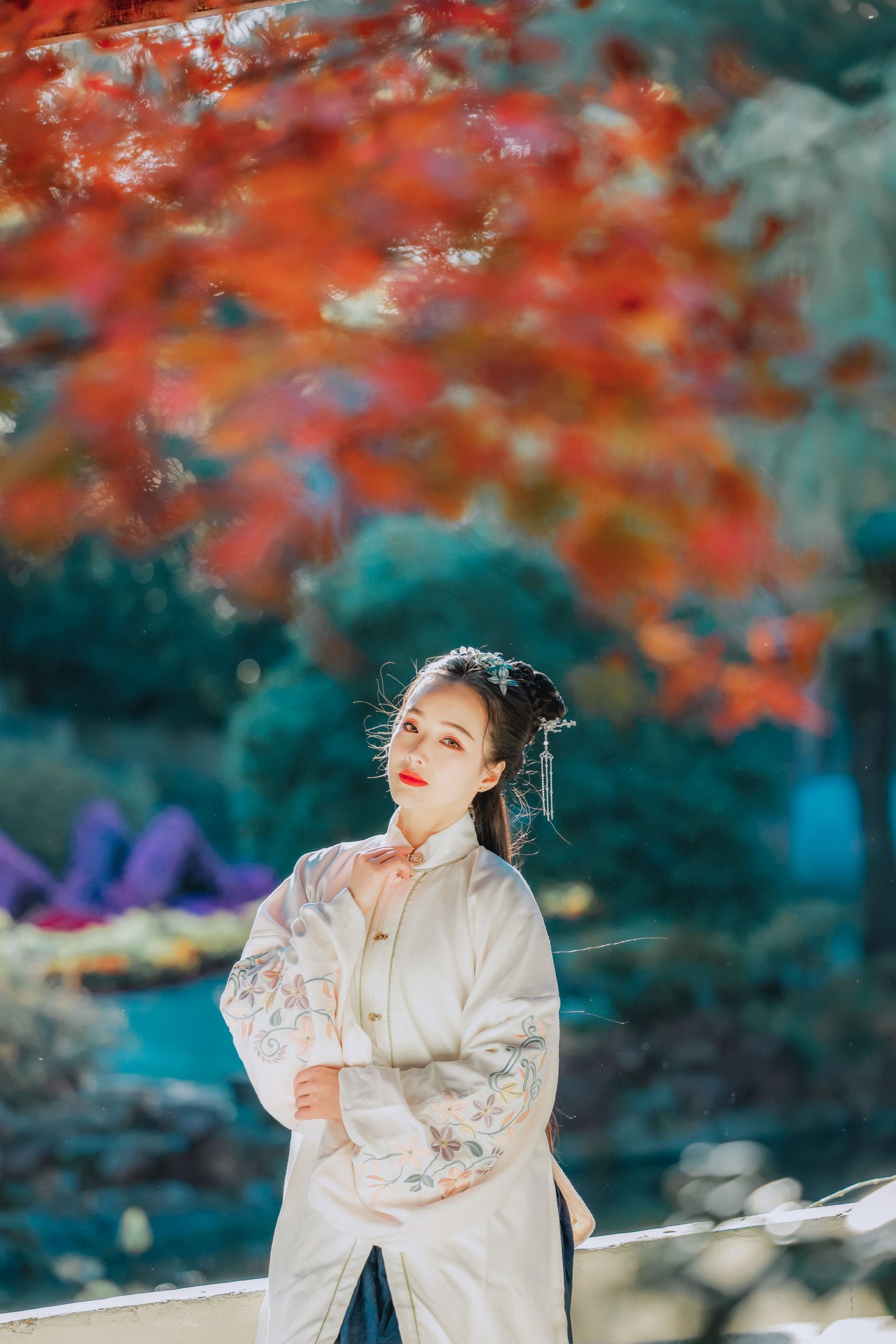鹿呦 – 《枫林晚》[25P] 插图5