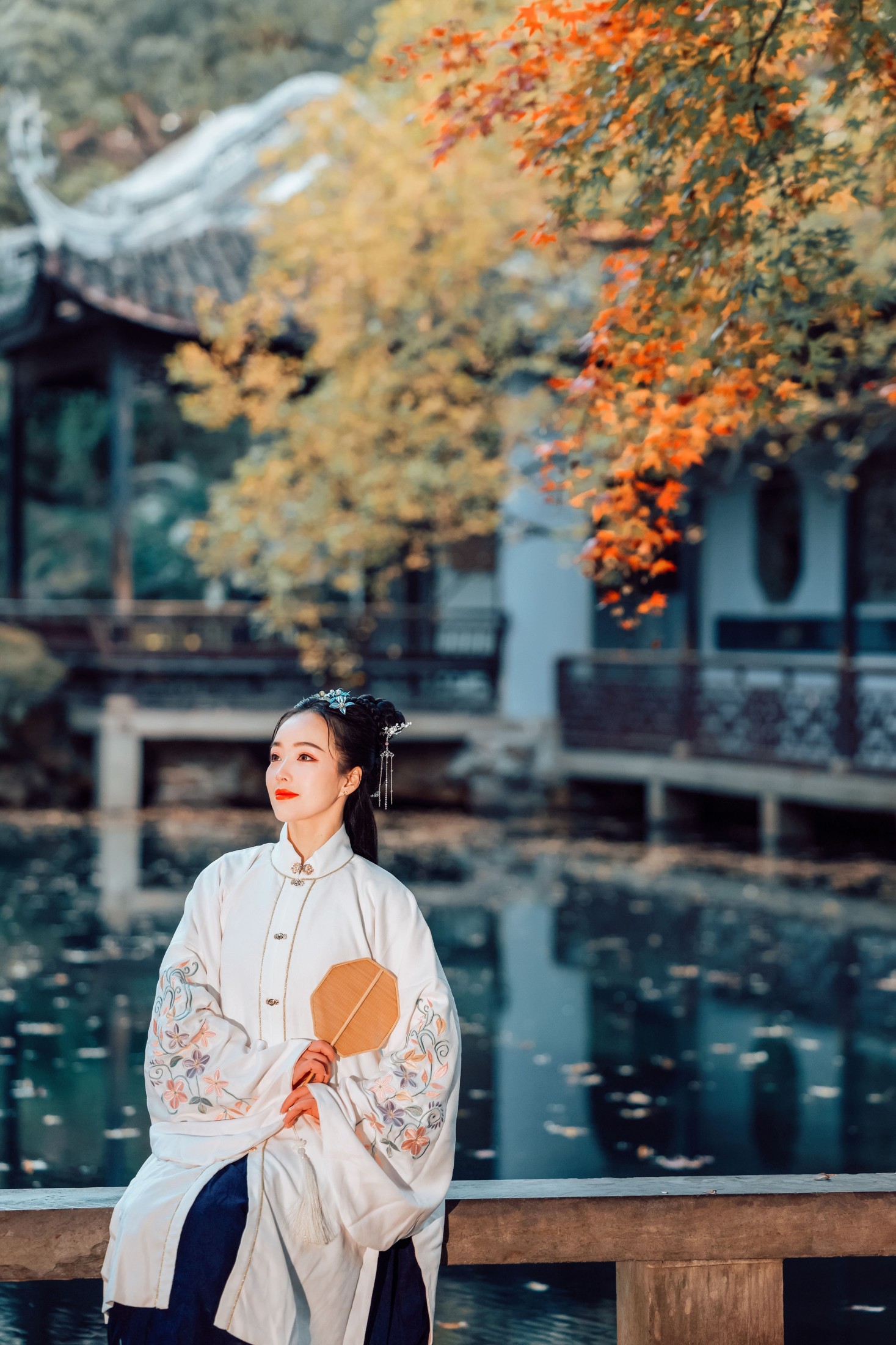 鹿呦 – 《枫林晚》[25P] 插图3