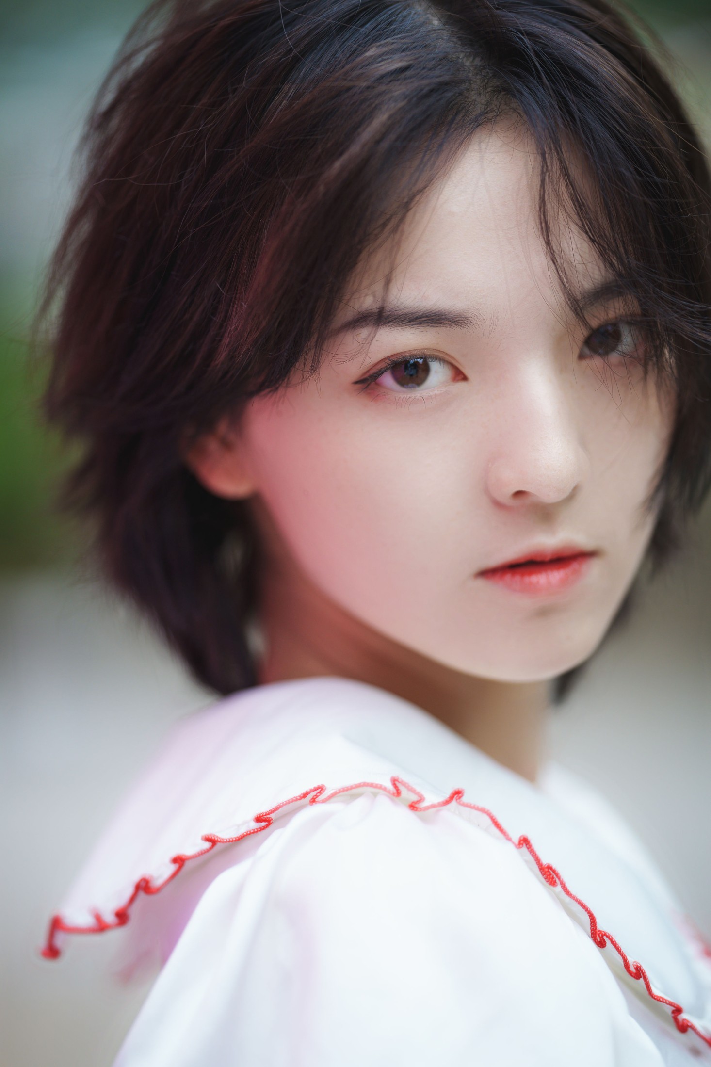 图片[5]-冯玉憬 – 《初次邂逅，超高颜值的粉红少女》[23P]-COS写真在线网