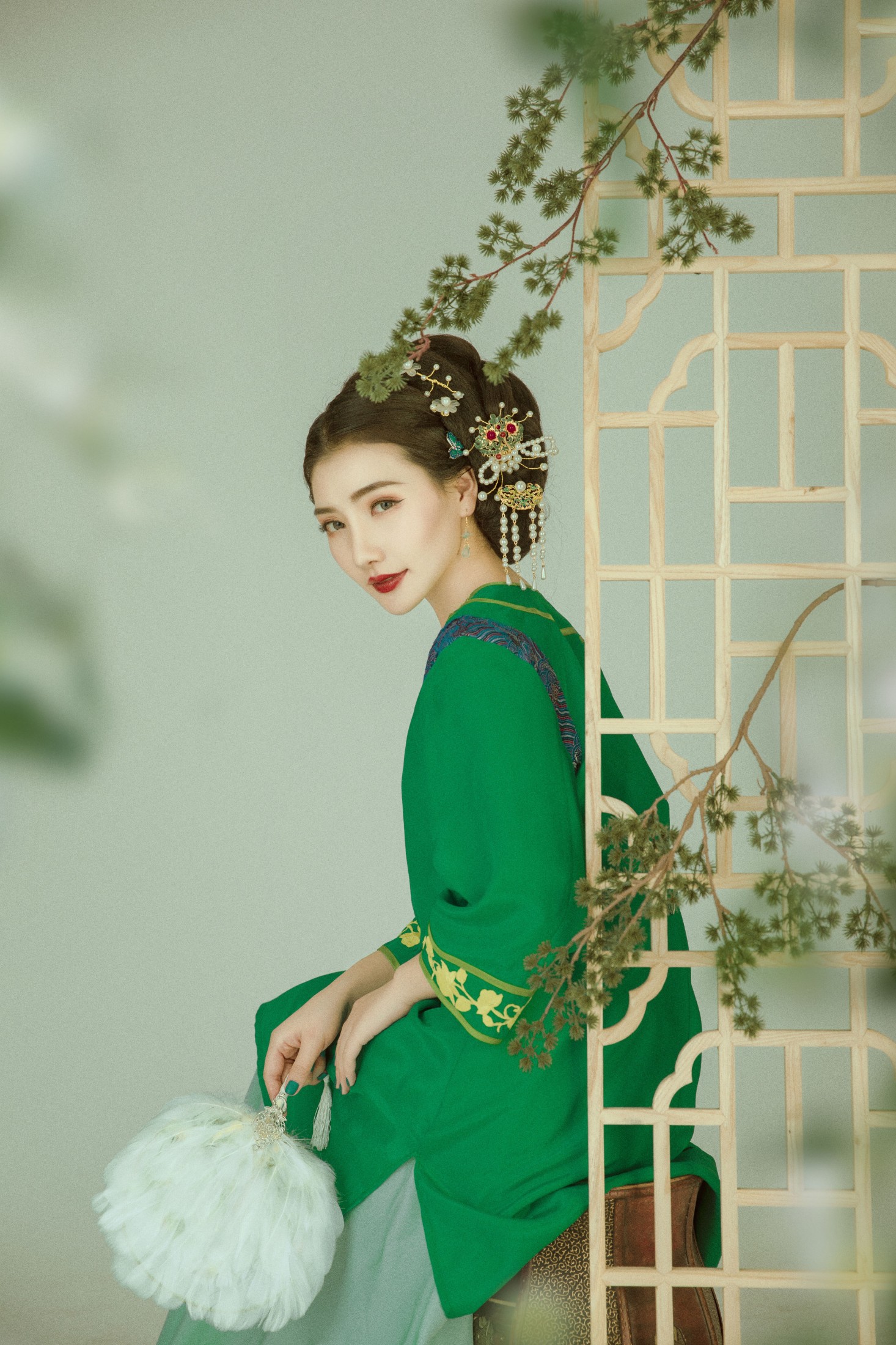 图片[3]-唯宝 – 《听松声》[22P]-COS写真在线网