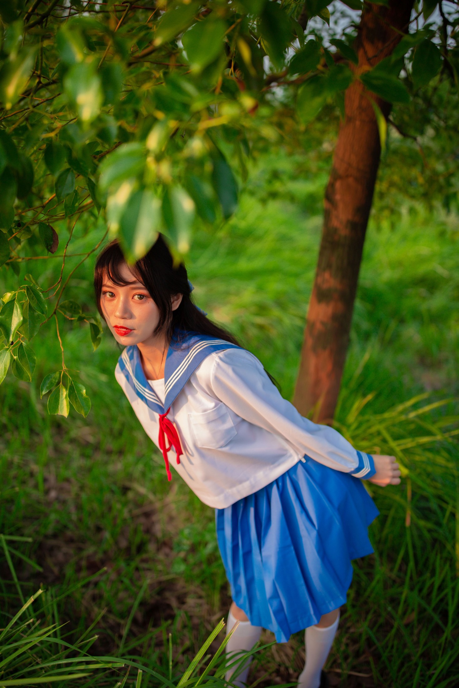 一只橙子 – 《JK少女》[48P] 插图5