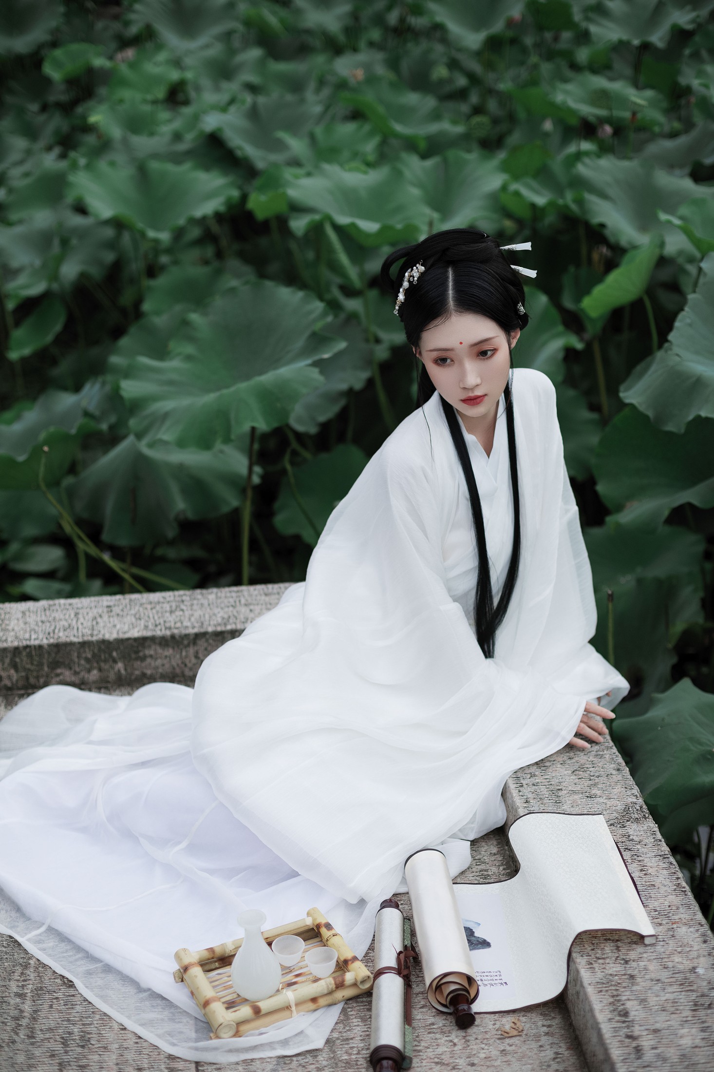 图片[6]-柳柳杨柳柳_  – 《层波潋滟远山横 一笑一倾城》[23P]-COS写真在线网