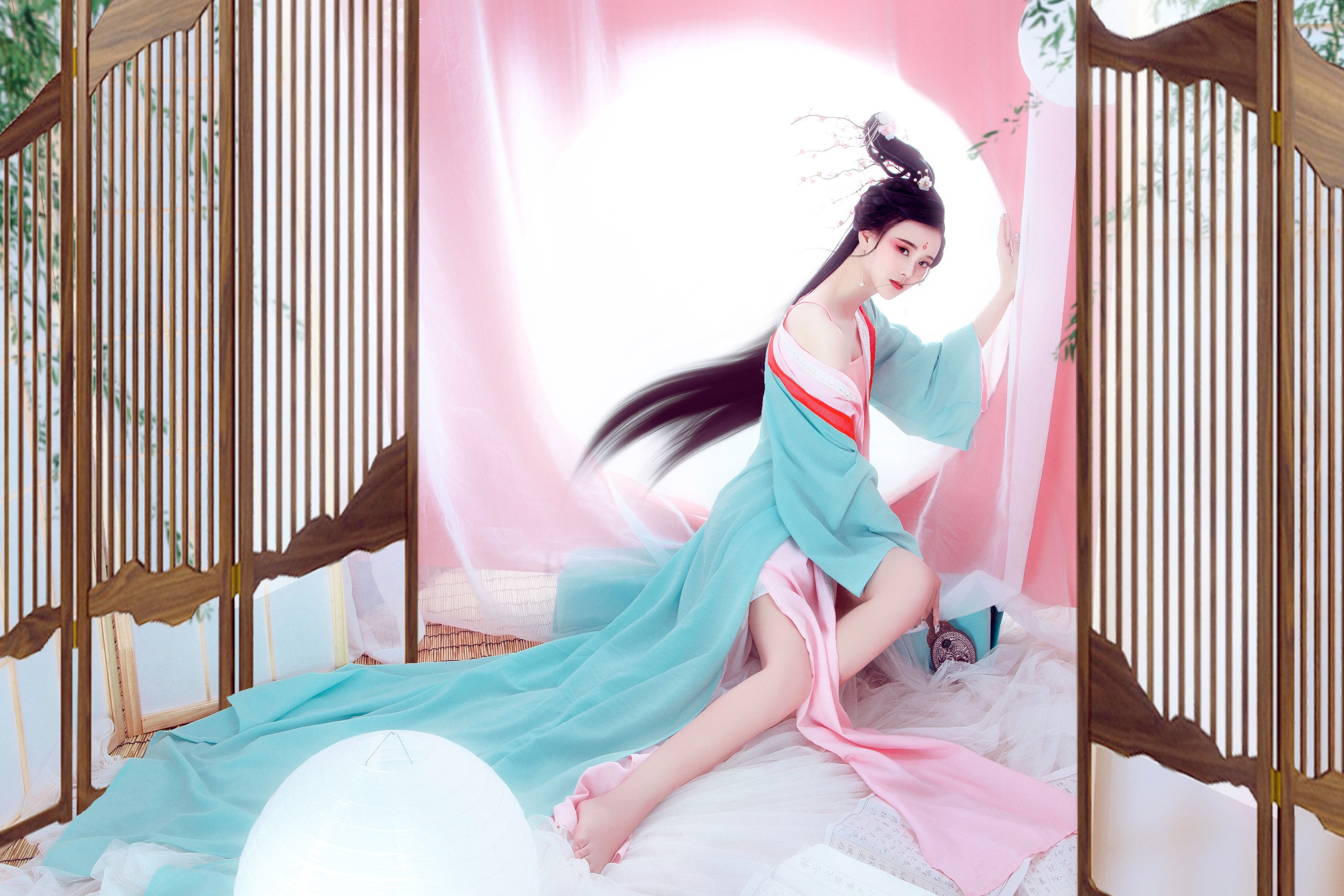 图片[3]-欣宝 – 《花非花》[22P]-COS写真在线网