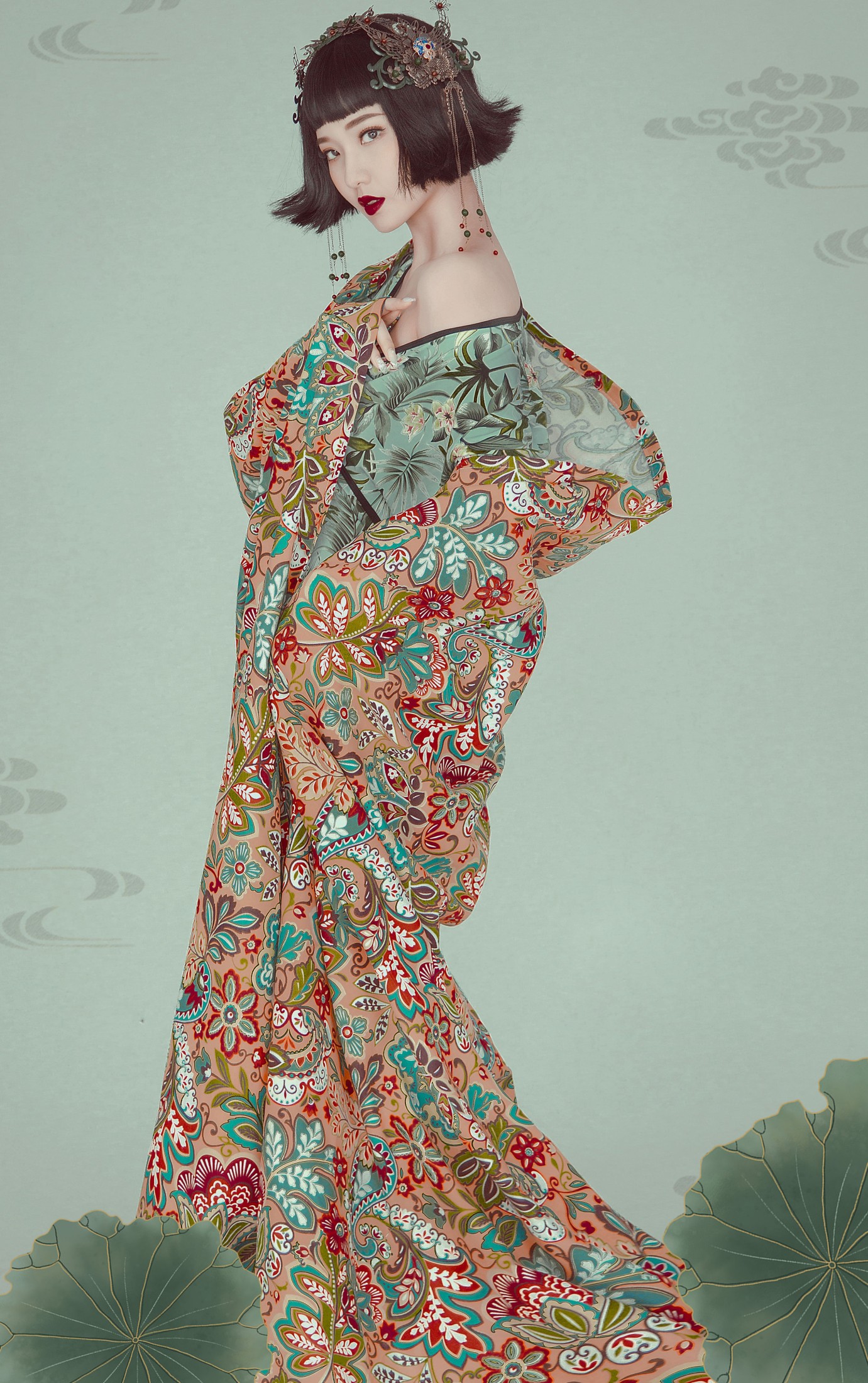 图片[6]-悦宝 – 《复古创意旗袍》[22P]-COS写真在线网